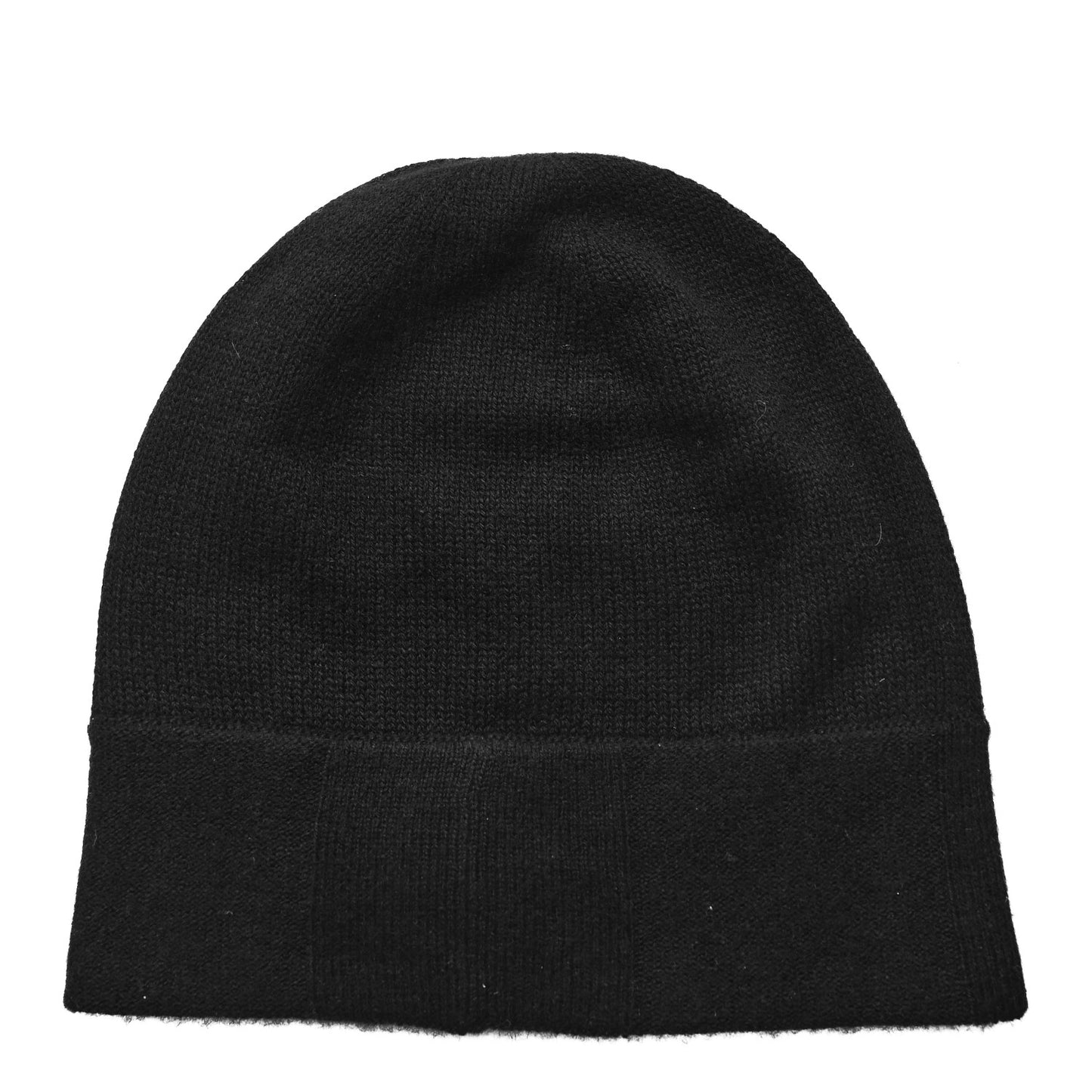 Cashmere Blend CC Beanie Hat Black