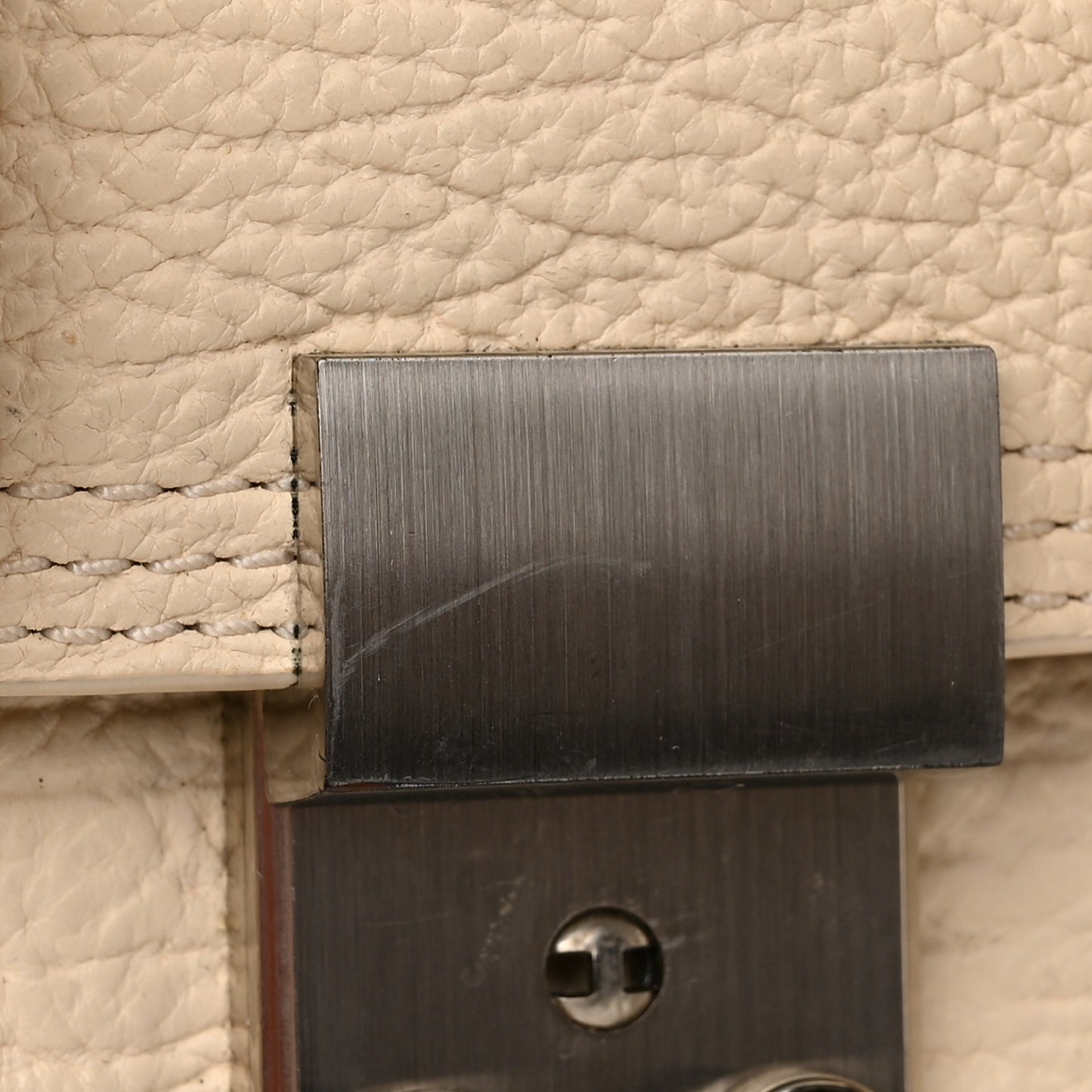 Textured Calfskin Mini Pashli Satchel Milk