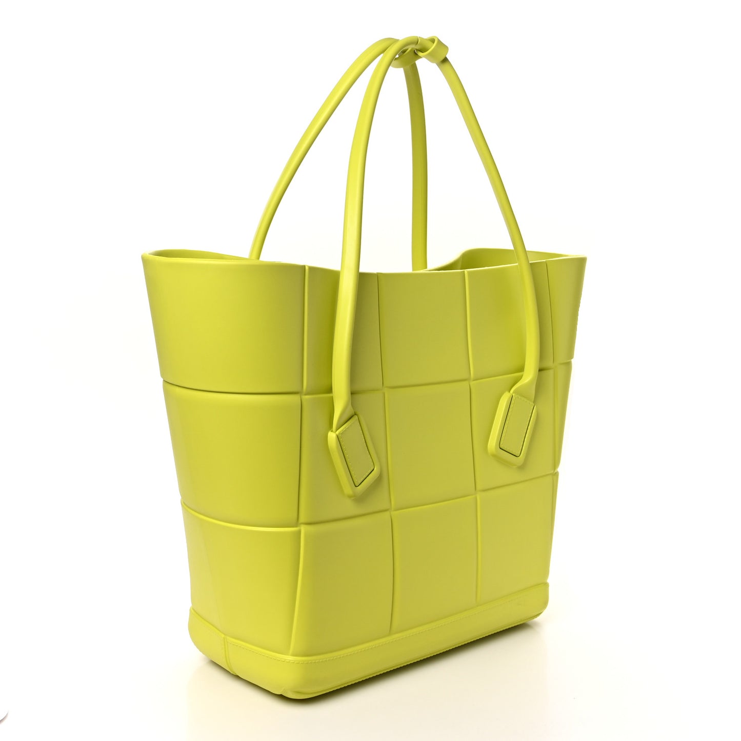 Rubber Maxi Intrecciato Medium Arco Kiwi Green