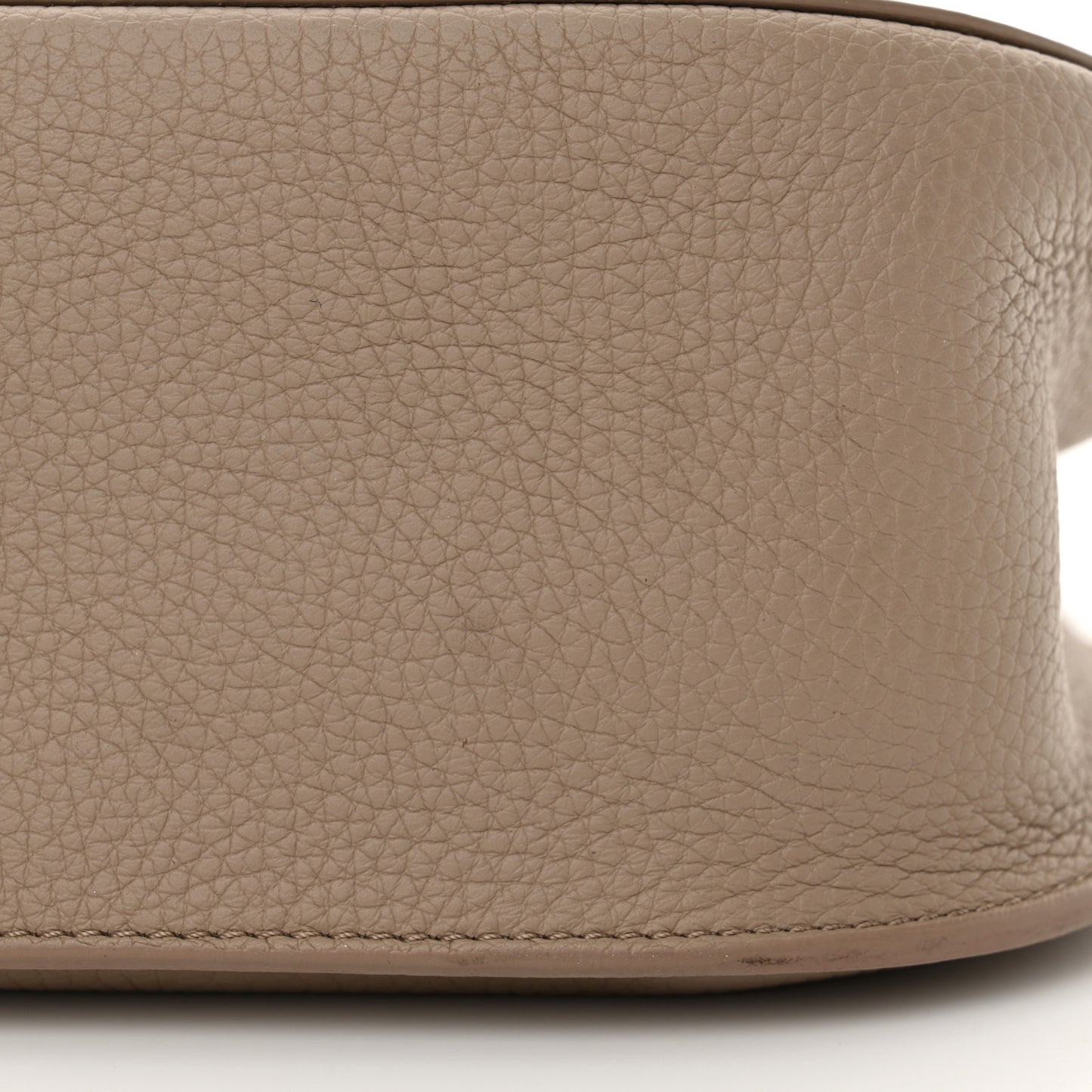 Grained Calfskin Hunting Bag II Stone