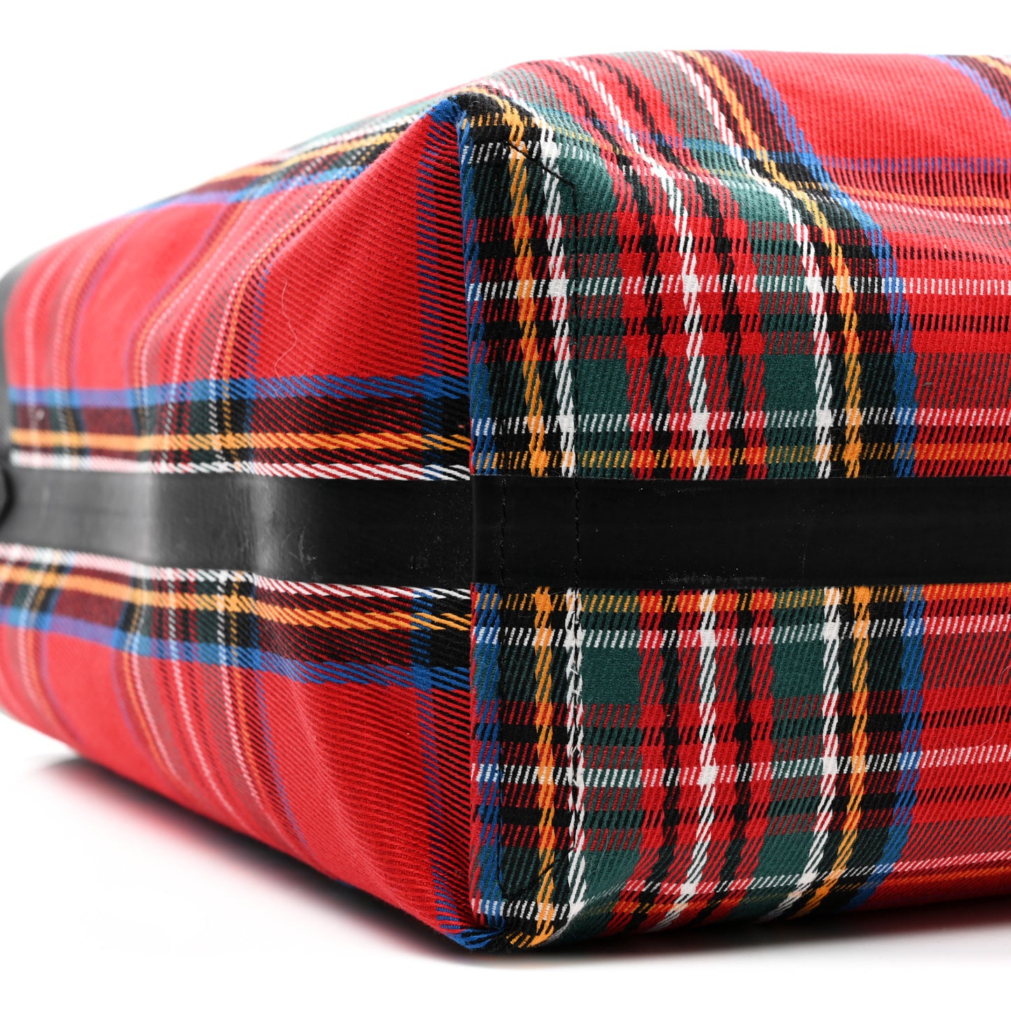 Vintage Check Medium The Giant Reversible Tote Antique Yellow Bright Red