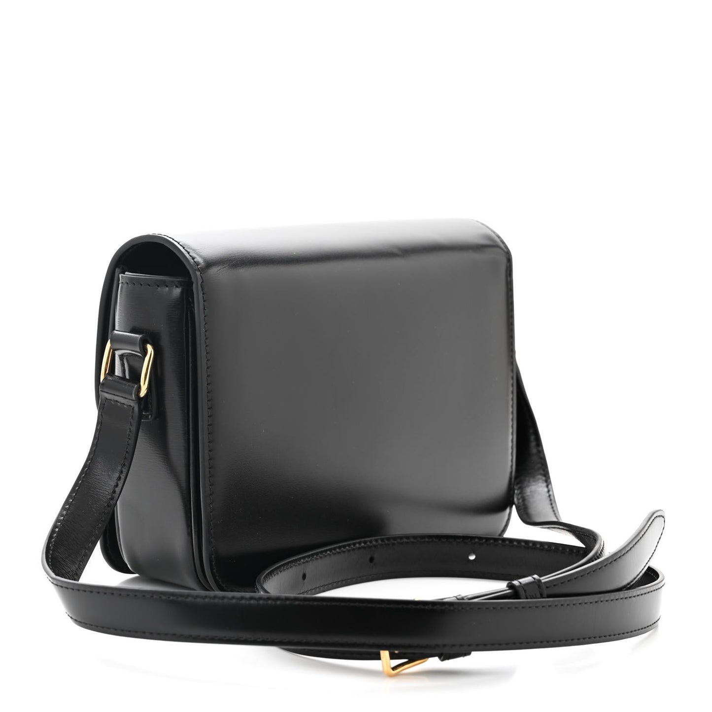 Shiny Calfskin Teen Triomphe Black