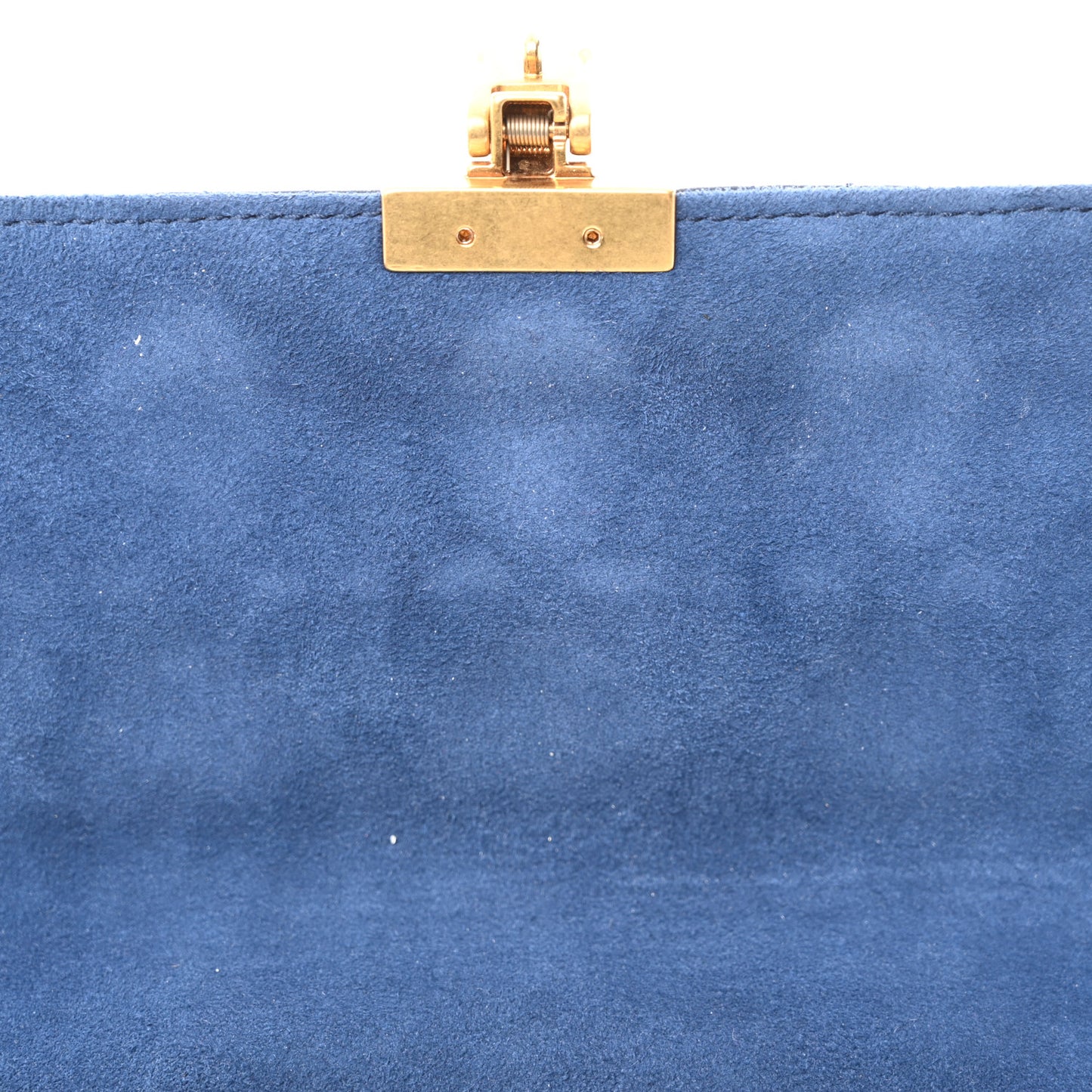 Lambskin Cannage Large Dioraddict Flap Bag Indigo Blue