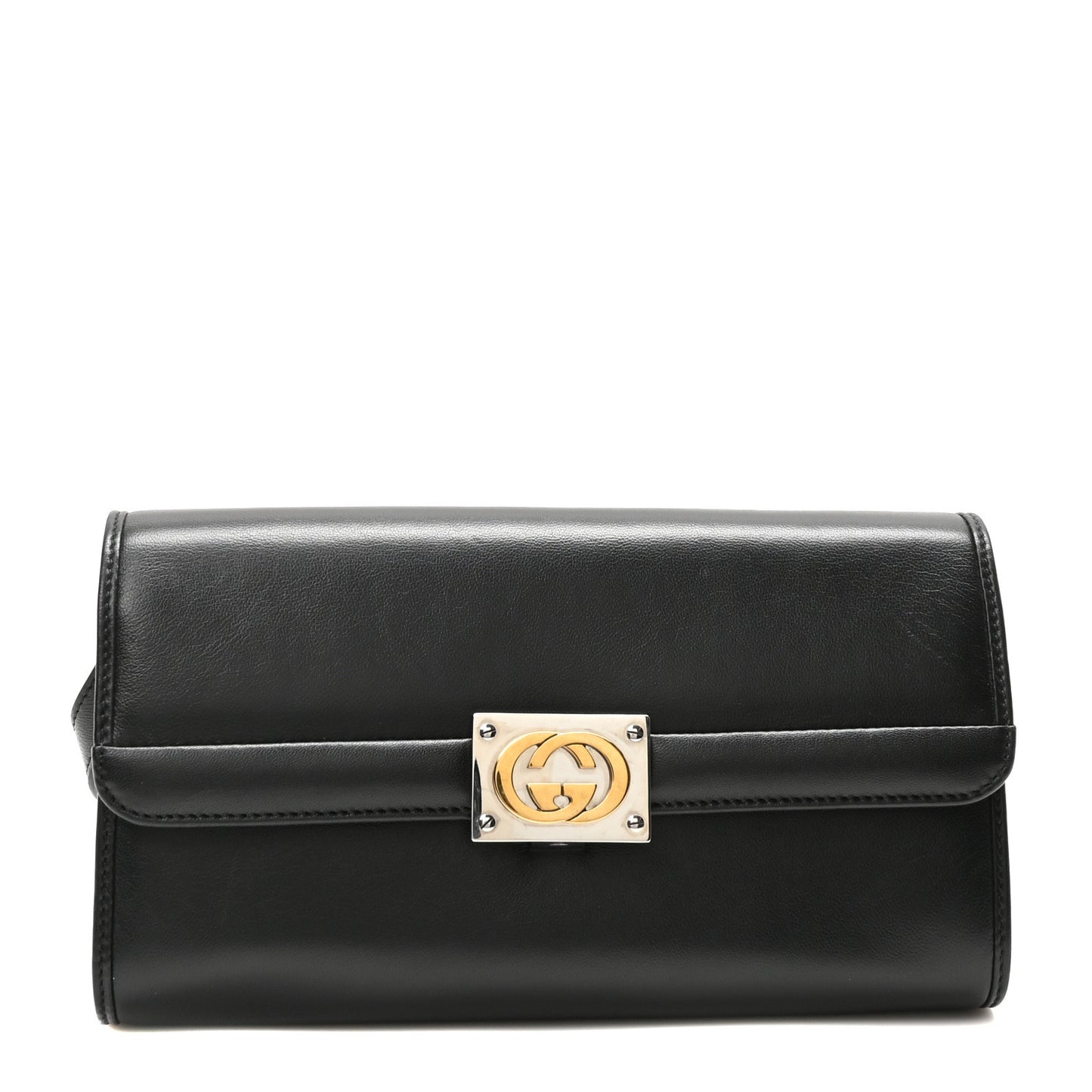 Lambskin Linea Matisse Shoulder Bag Black