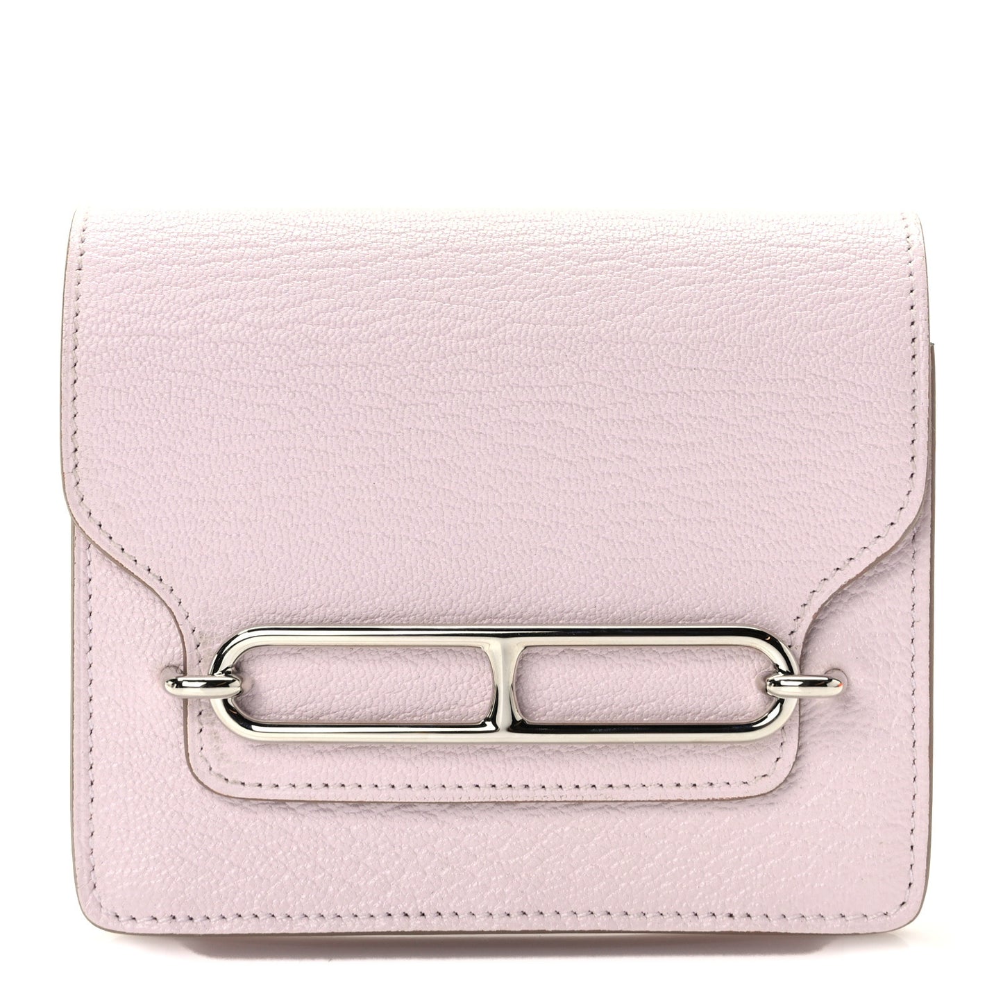 Chevre Mysore Roulis Slim Wallet Mauve Pale