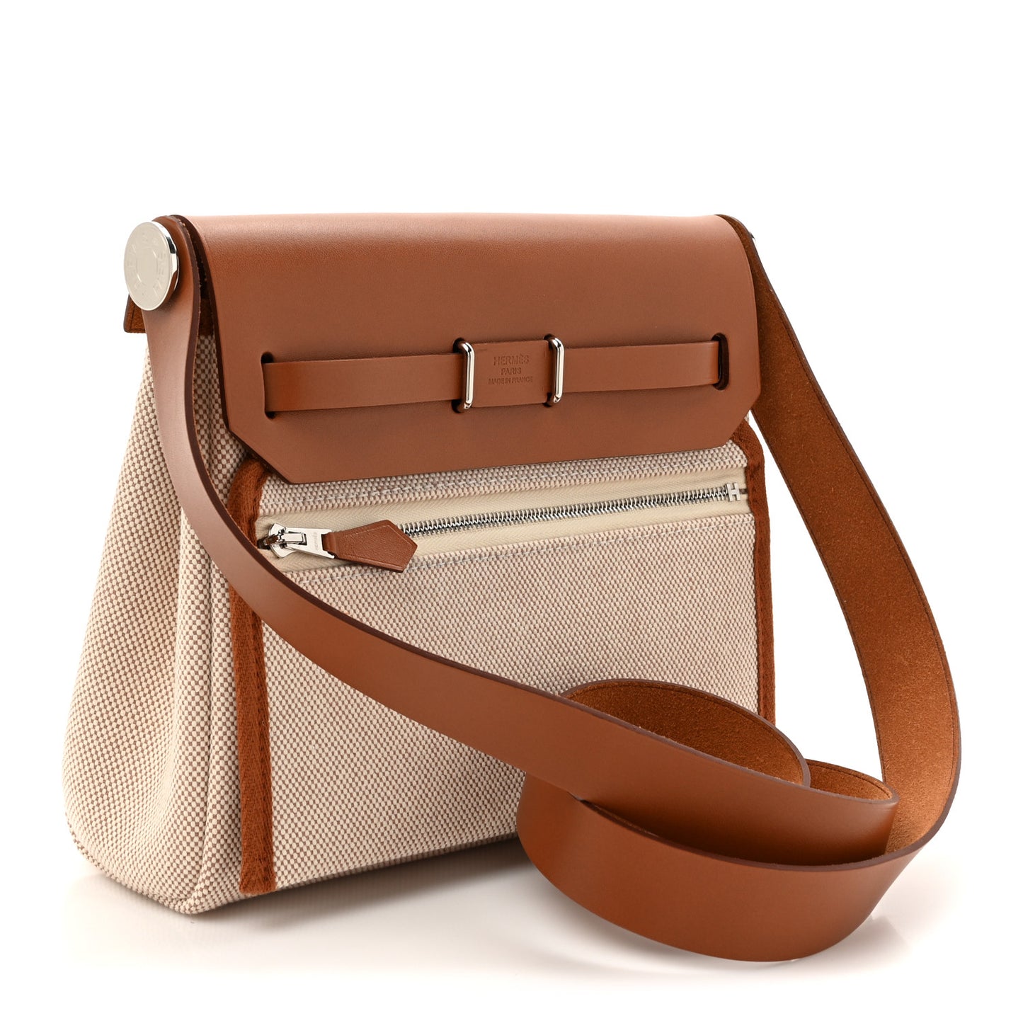 Military Toile Vache Hunter Herbag Zip Retourne 20 Ecru Beige Fauve