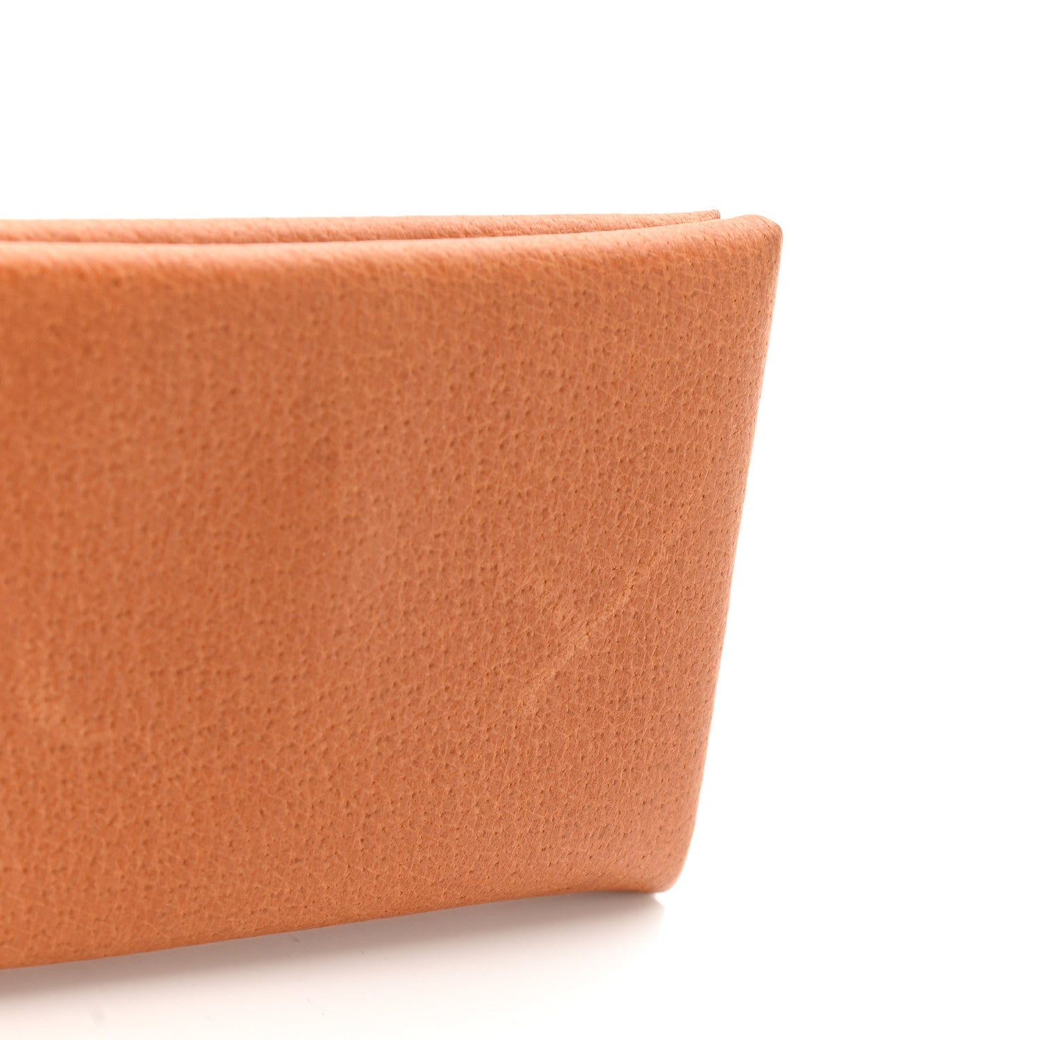 Hermes Peau Porc Calvi Card Case Toffee 8 of 8