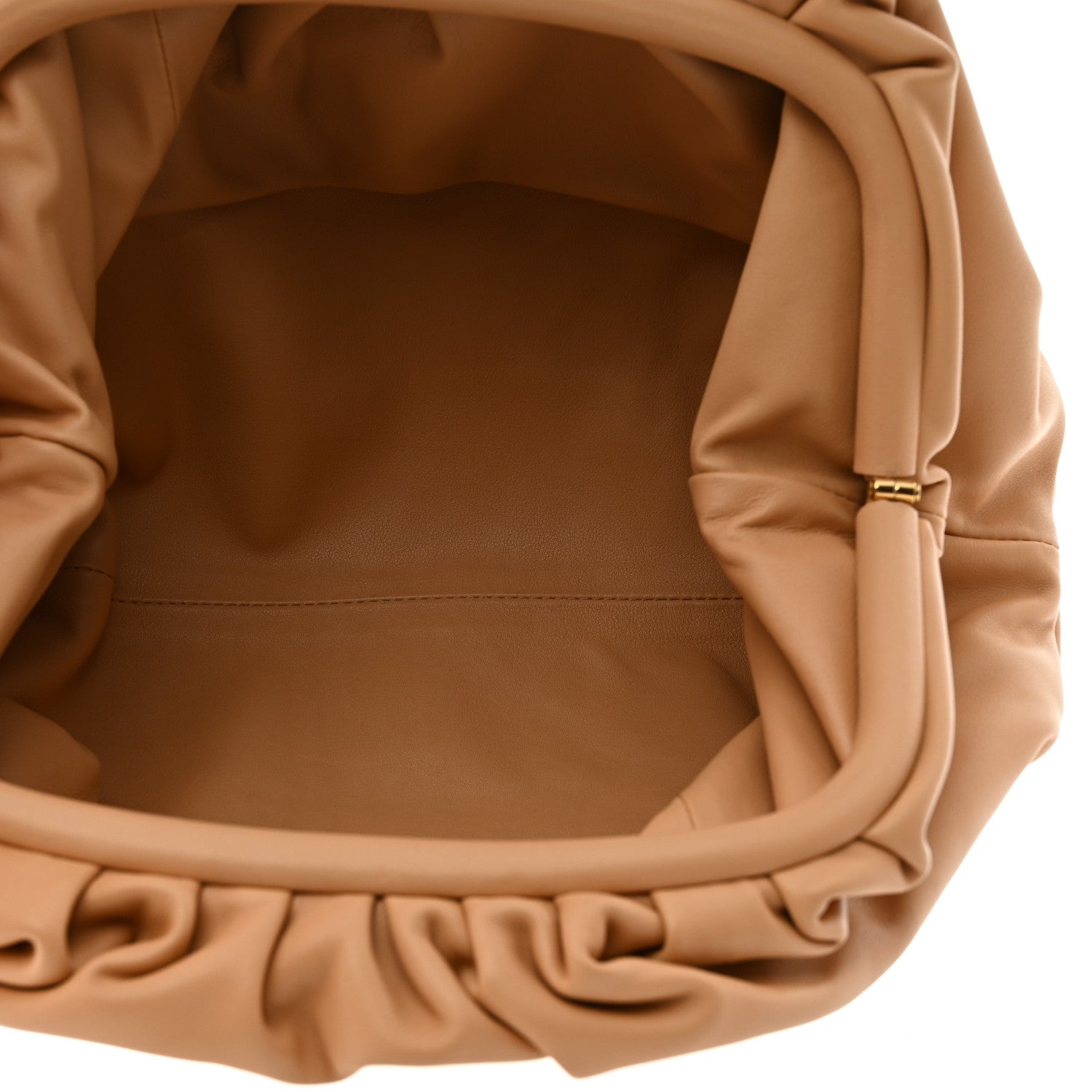 Bottega Veneta Calfskin Teen Pouch Almond 5 of 8