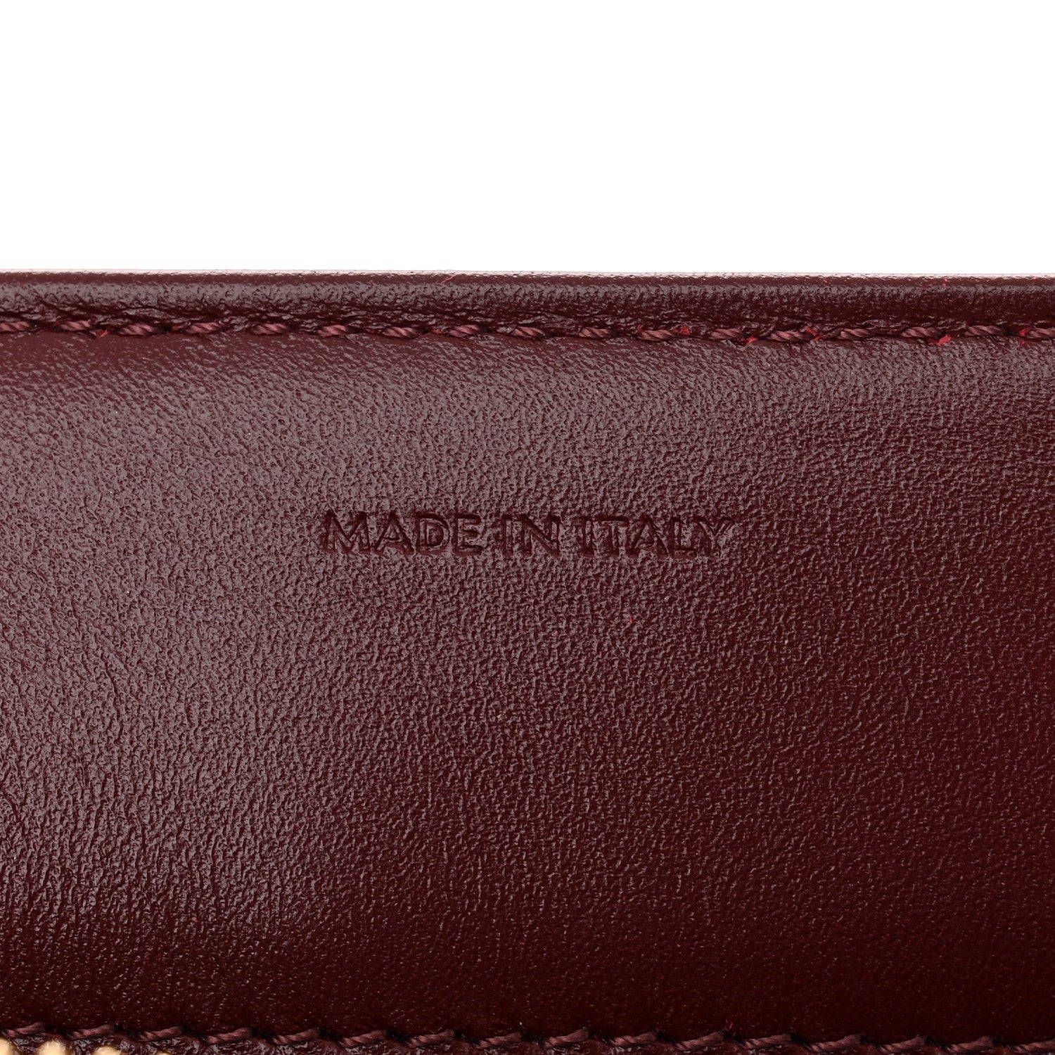 Celine Satinated Calfskin Medium 16 Top Handle Bag Light Burgundy 7 of 11