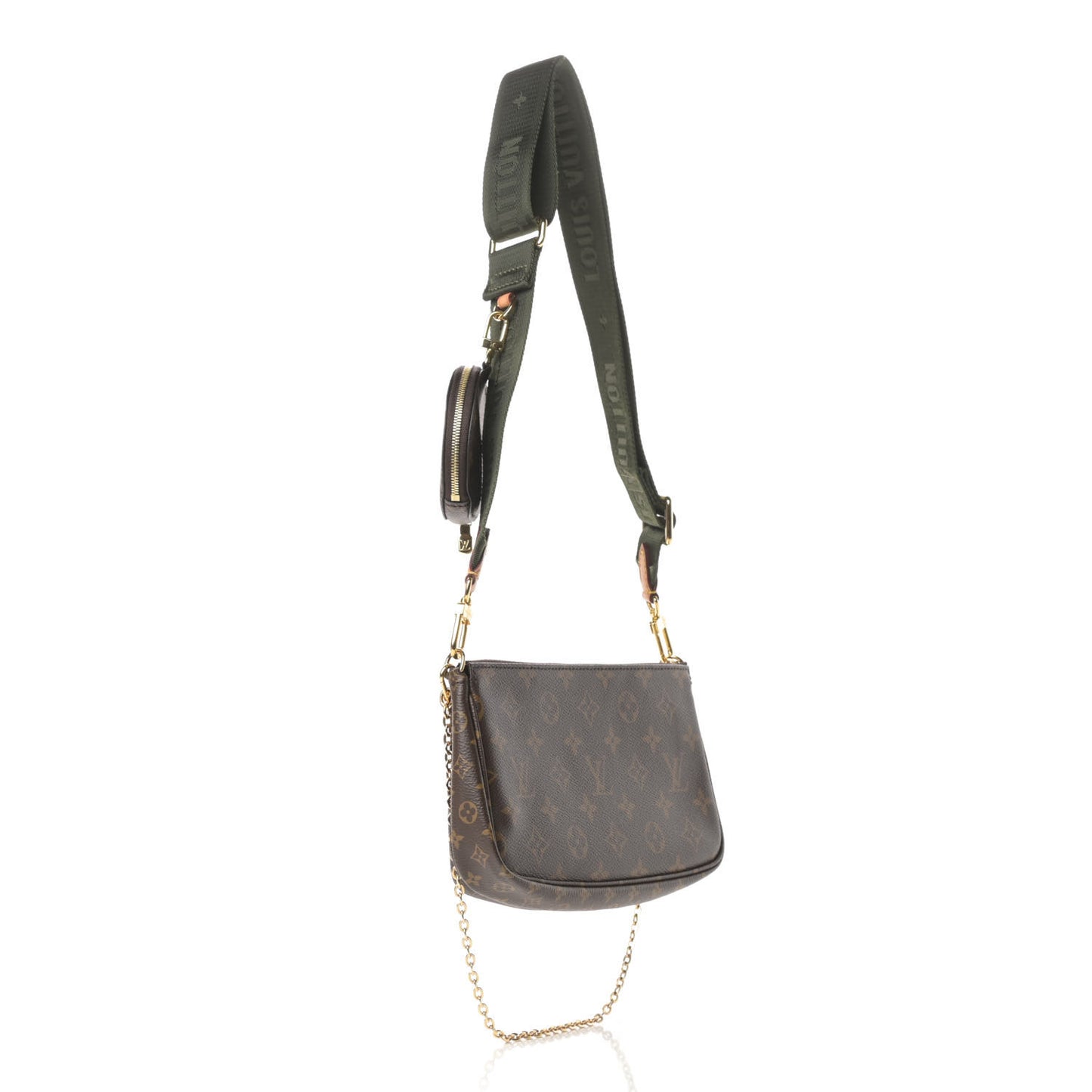 Monogram Multi Pochette Accessories Kaki
