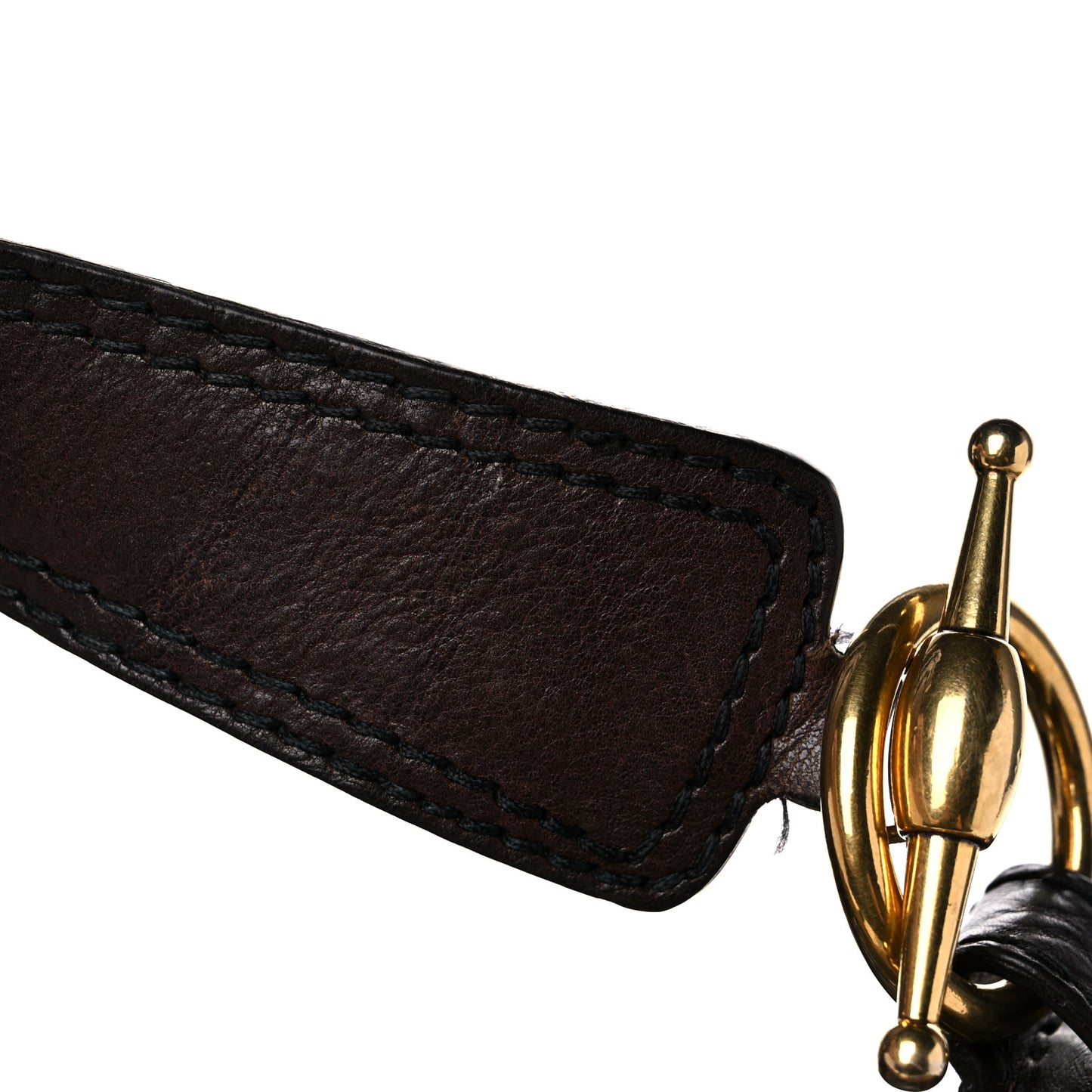 Monogram Large Jockey Hobo Dark Brown