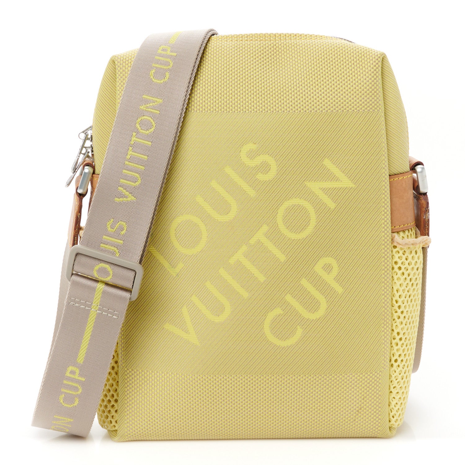 Louis Vuitton Damier Geant Americas Cup Bag Yellow 1 of 13