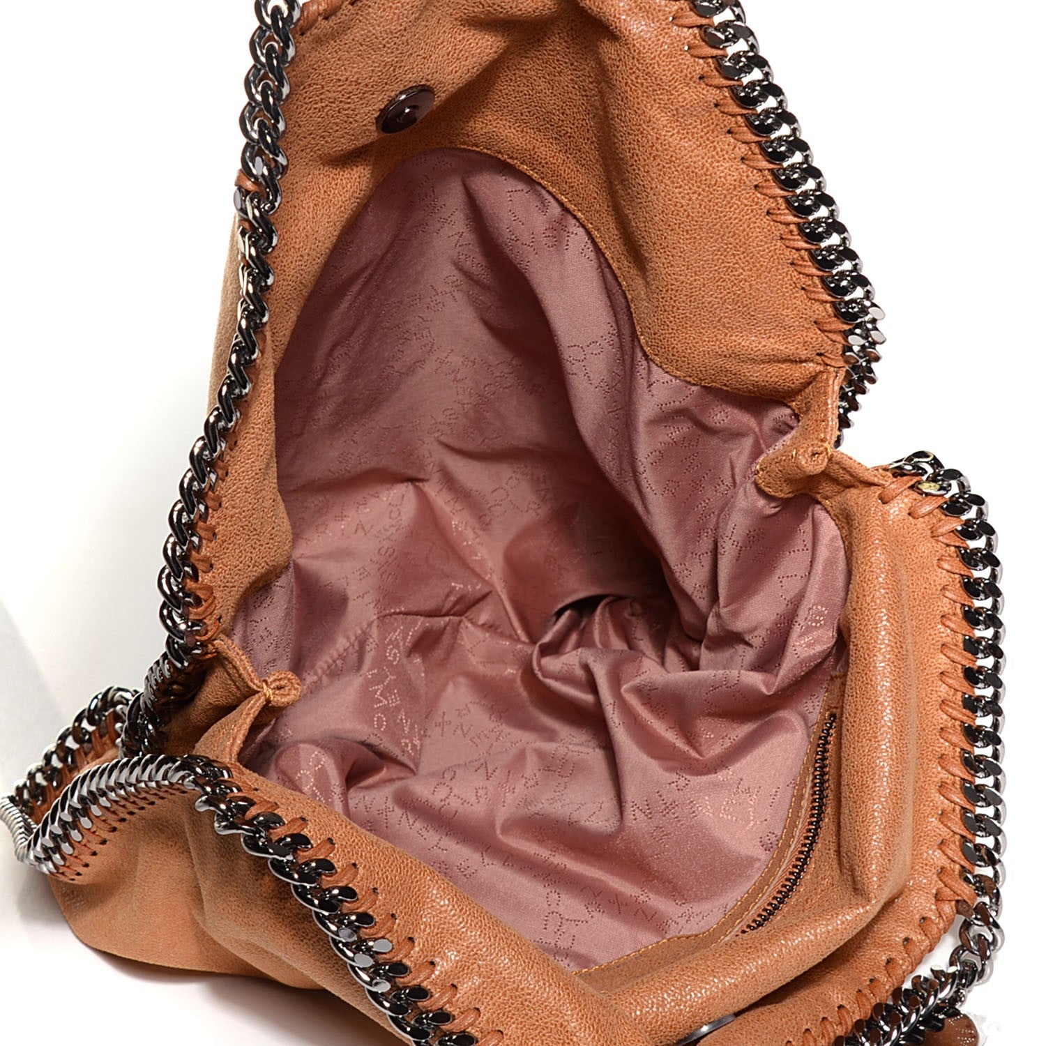 Stella McCartney Shaggy Deer Falabella Fold Over Tote Tan 5 of 8