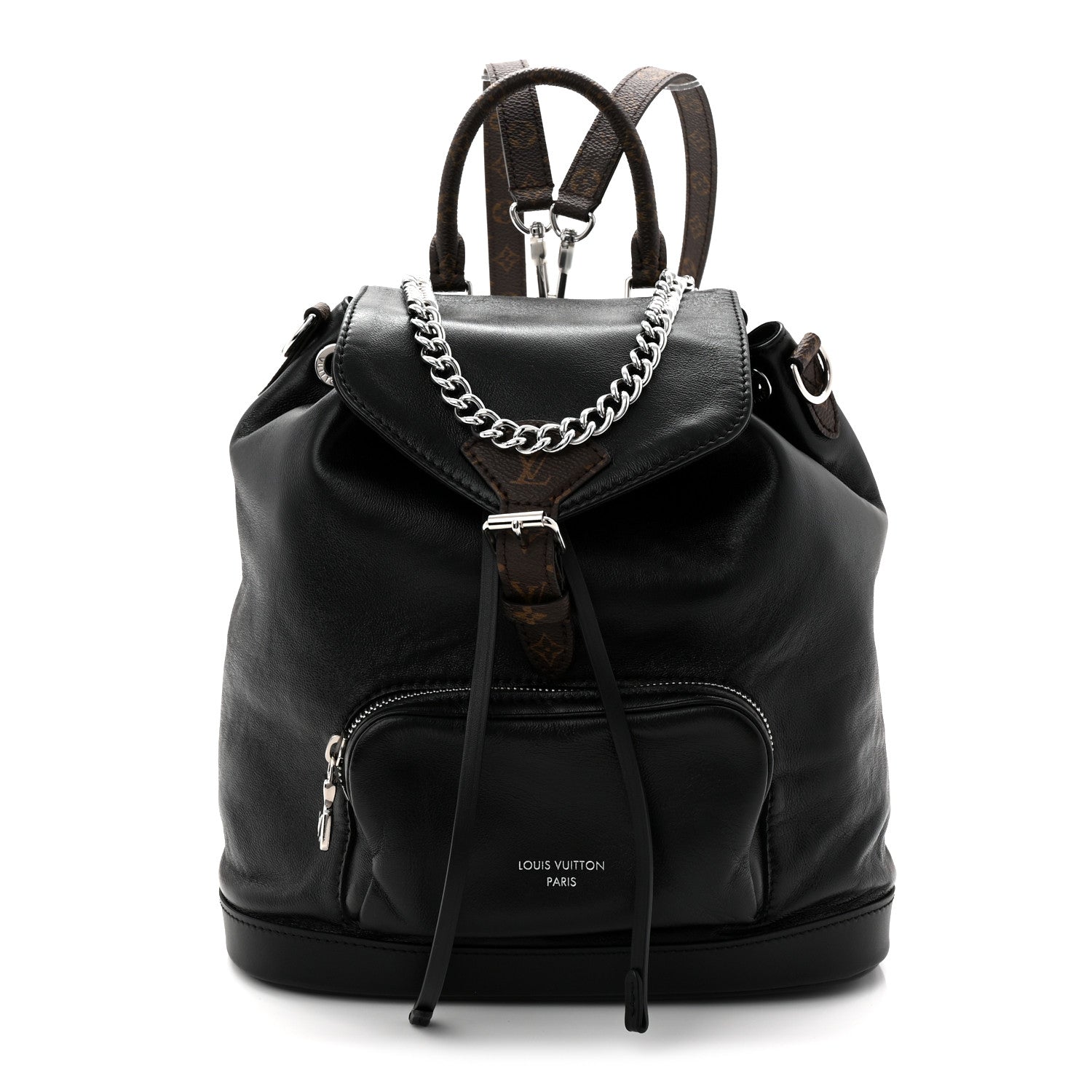 louis vuitton black backpack for women LOUIS VUITTON Montsouris Vibe PM Black LV Vibe