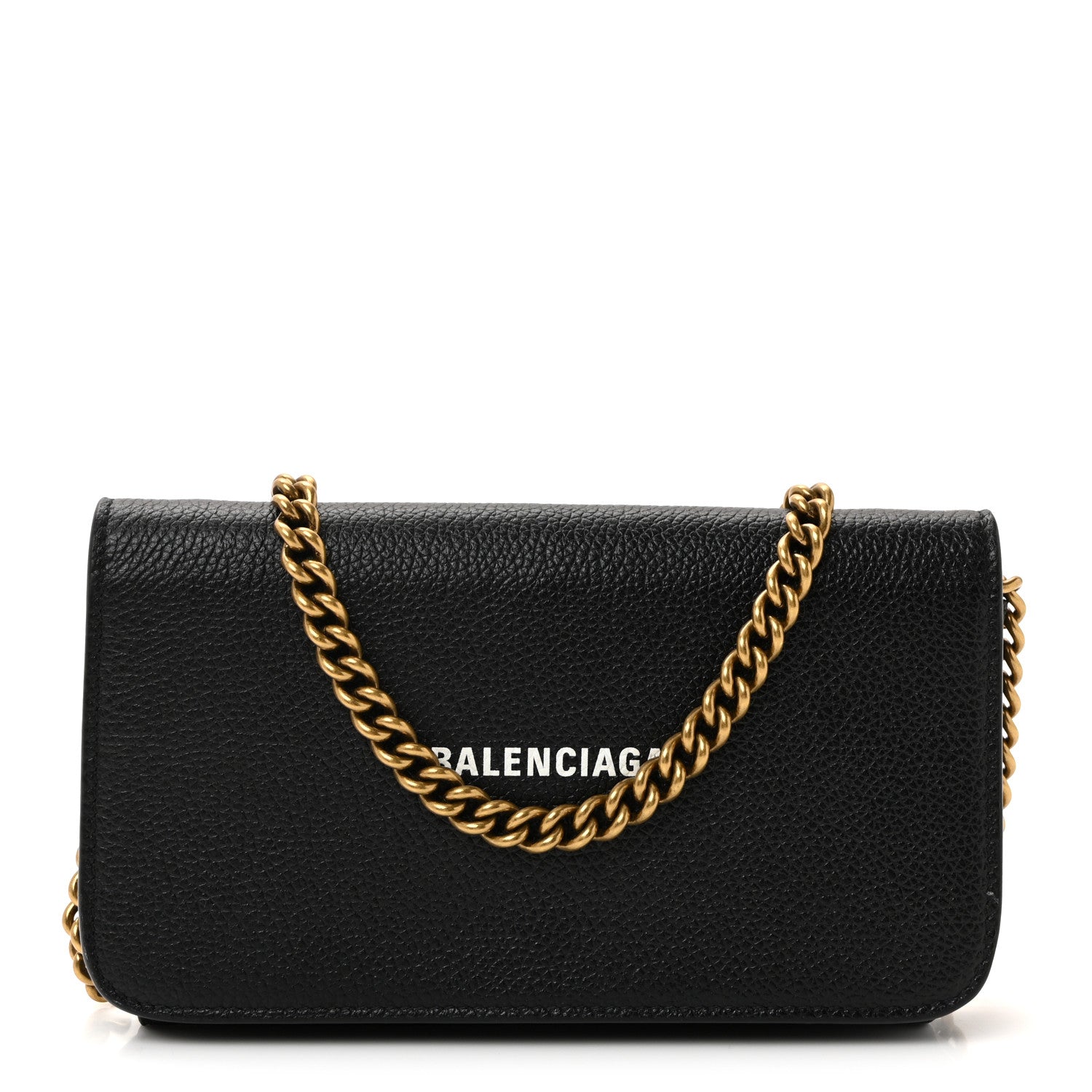 新品 2021SS BALENCIAGA CASH PHONE HOLDER Balenciaga Black Cash Phone Holder Bag Balenciaga
