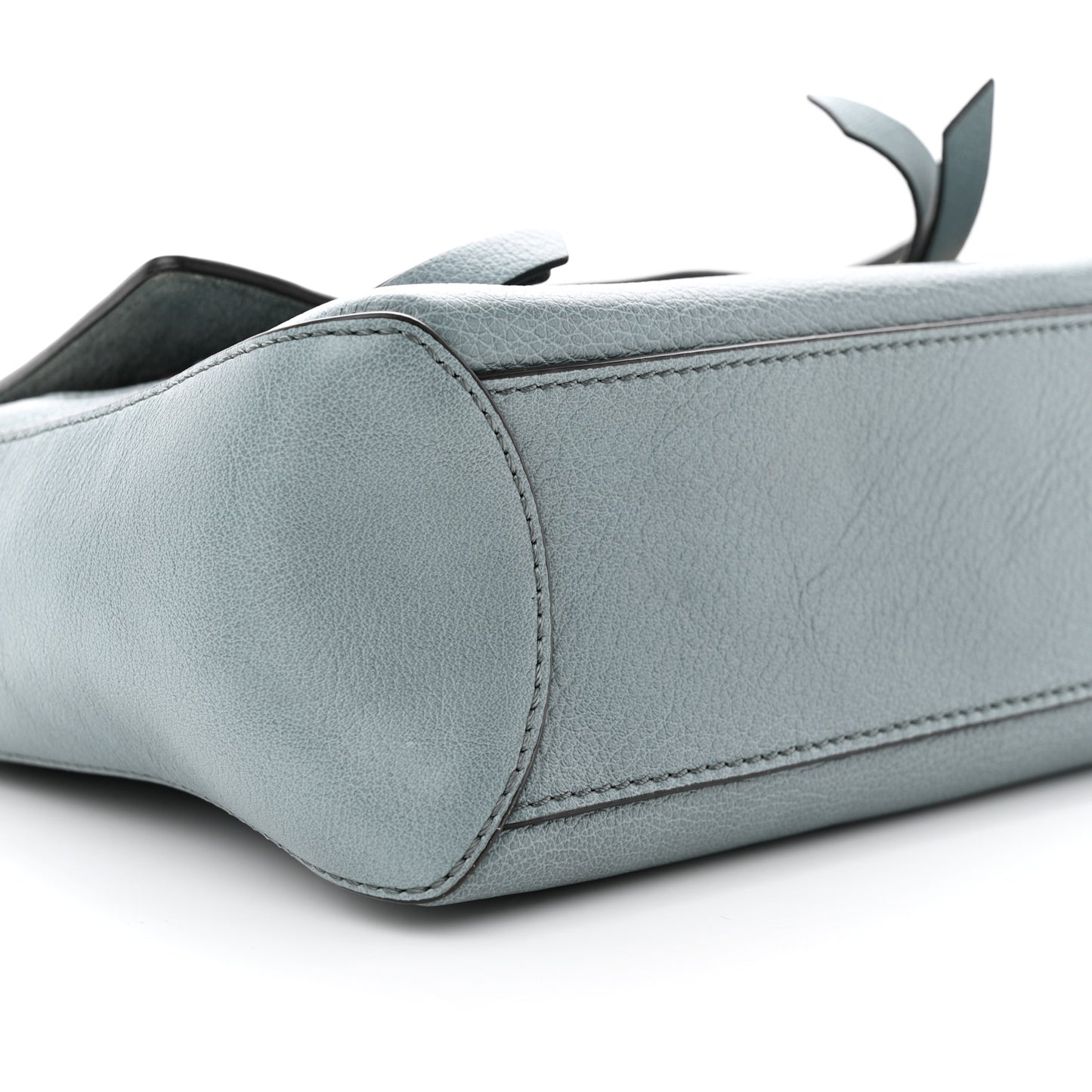Calfskin Mini Faye Day Shoulder Bag Cloudy Blue