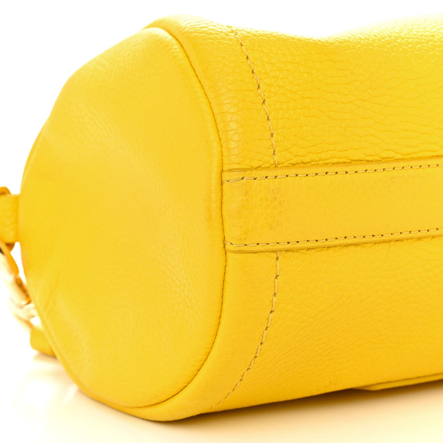Calfskin The Duffle Bag Yellow