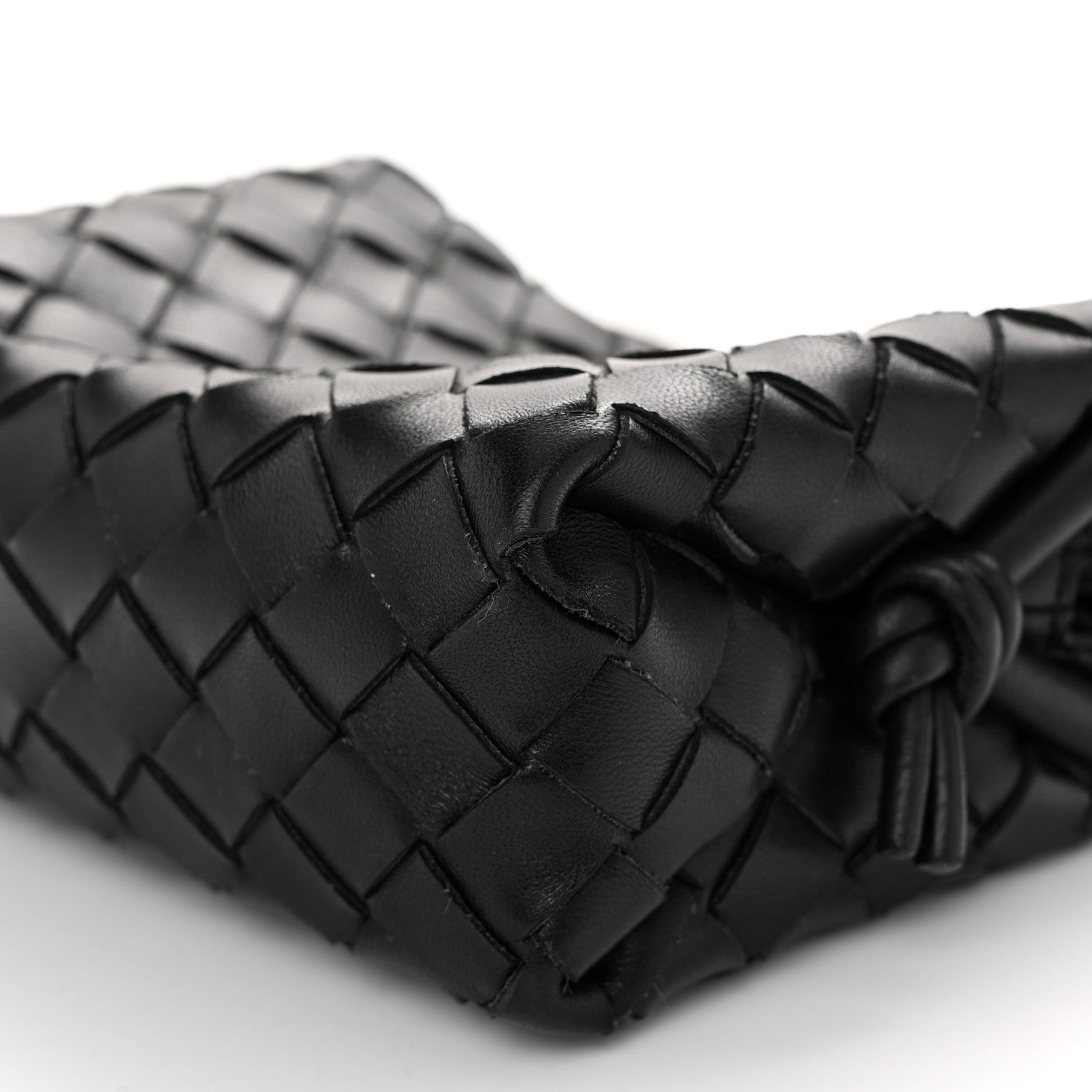 Bottega Veneta Nappa Intrecciato Mini Loop Camera Bag Black 9 of 9