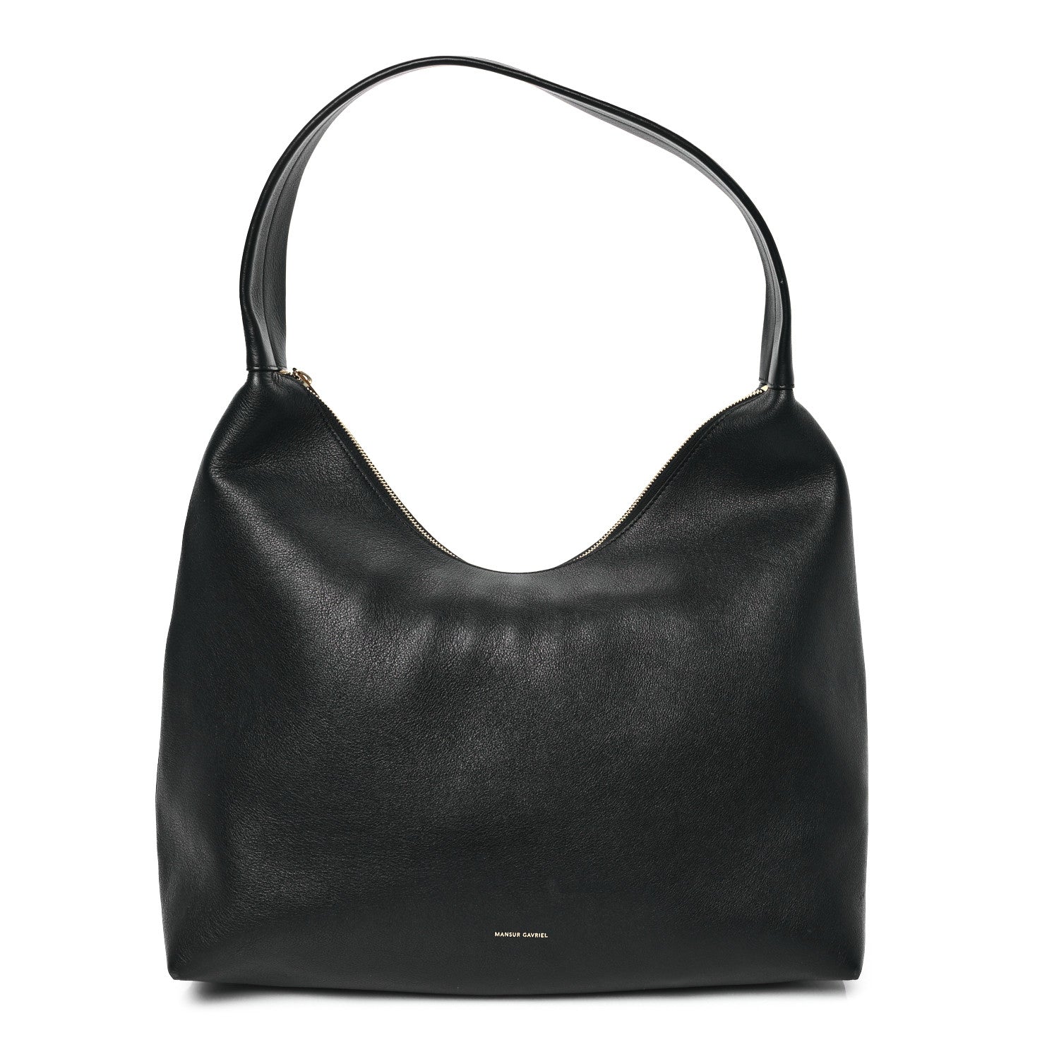 Mansur Gavriel Calfskin Maxi Candy Hobo Black 1 of 13