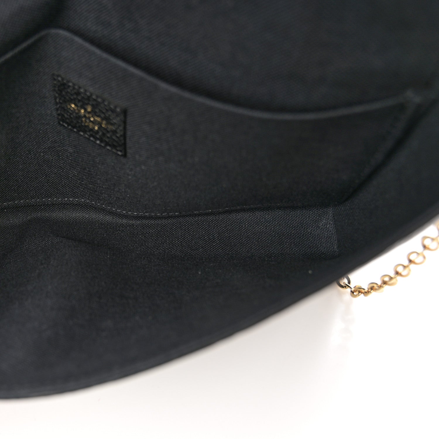 Louis Vuitton Empreinte Pochette Felicie Chain Wallet Black 6 of 10