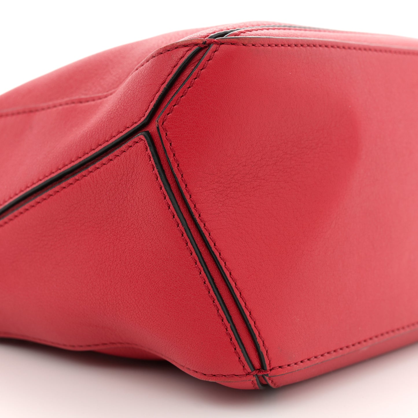 Calfskin Small Puzzle Bag Scarlet