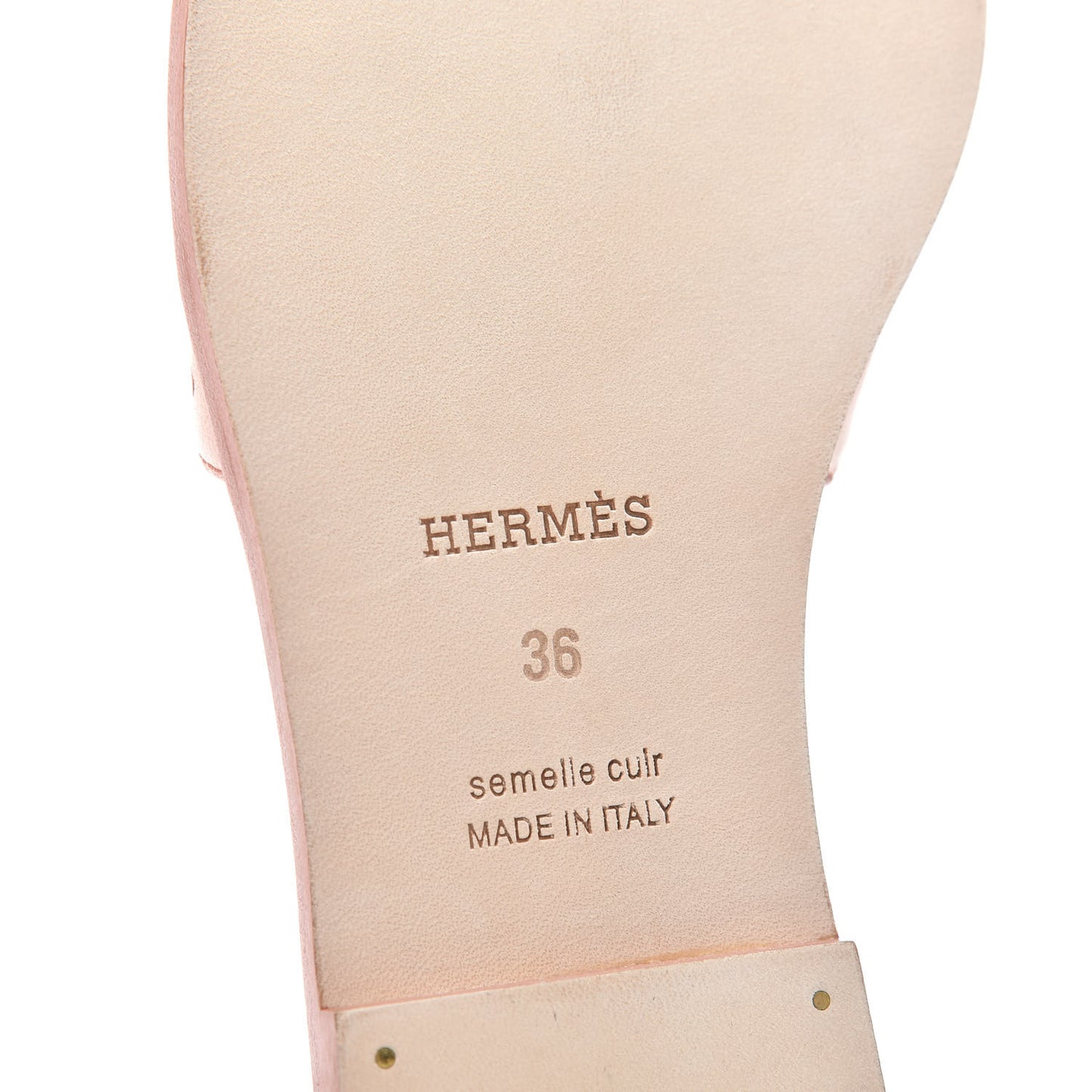 Ostrich Oran Sandals 36 Rose Bubinga