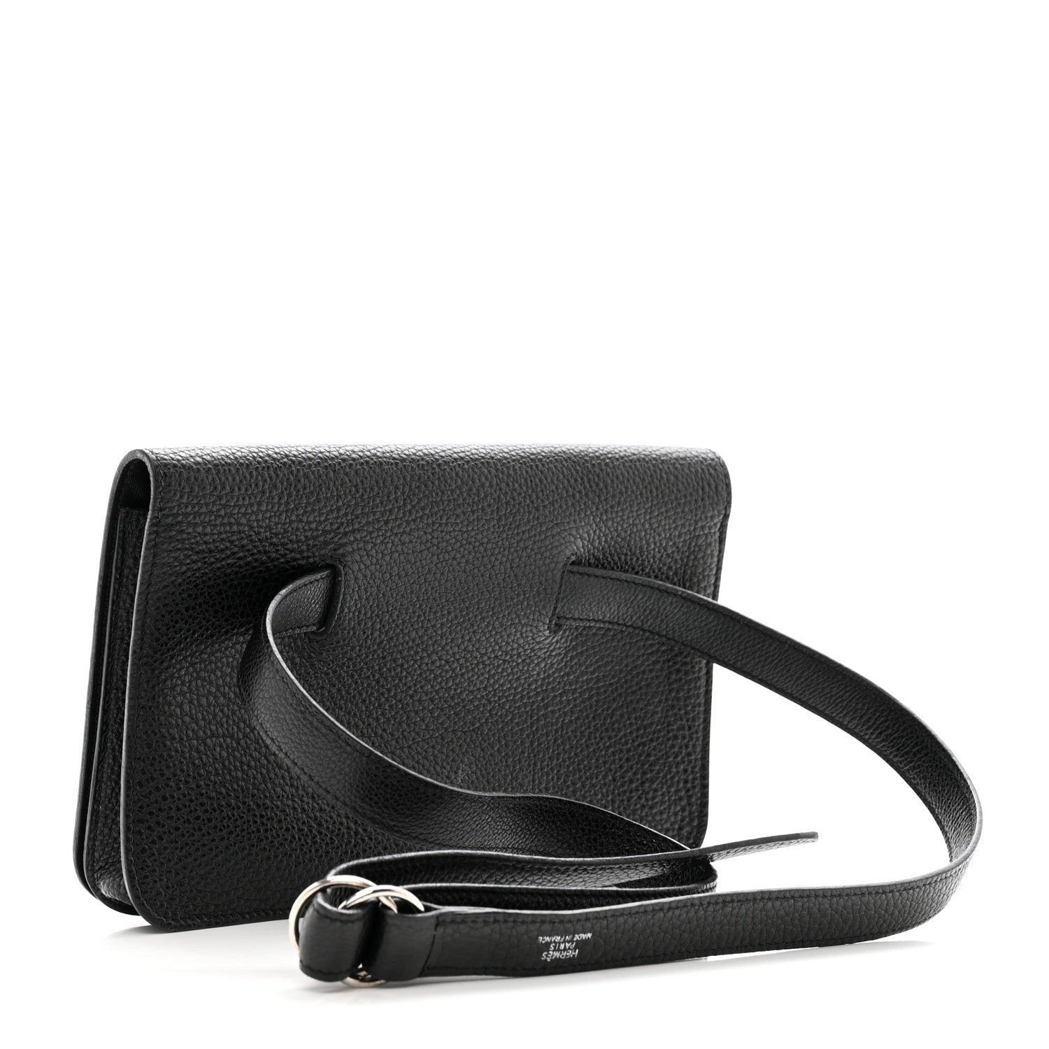 Hermes Togo Dogon Wallet Waist Pouch Black 2 of 11
