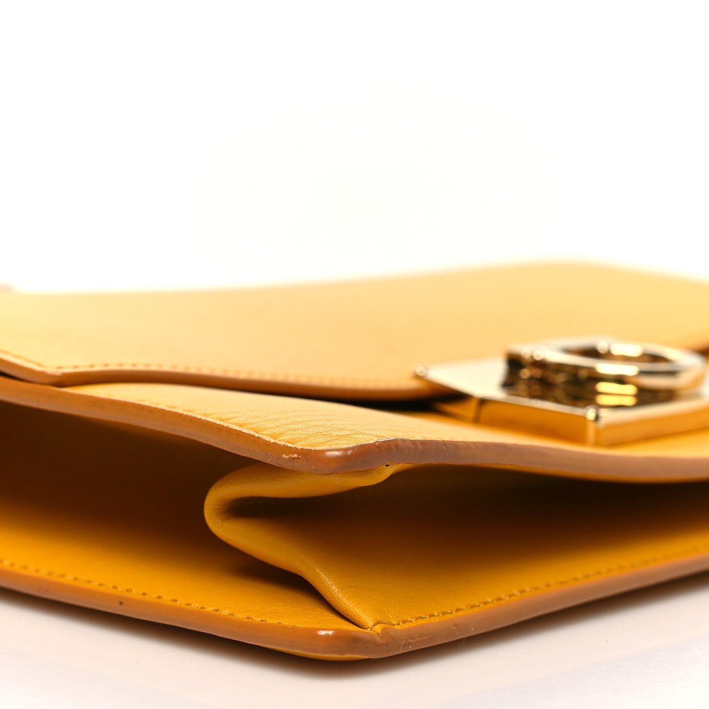 Calfskin Medium Aileen Bag Yellow