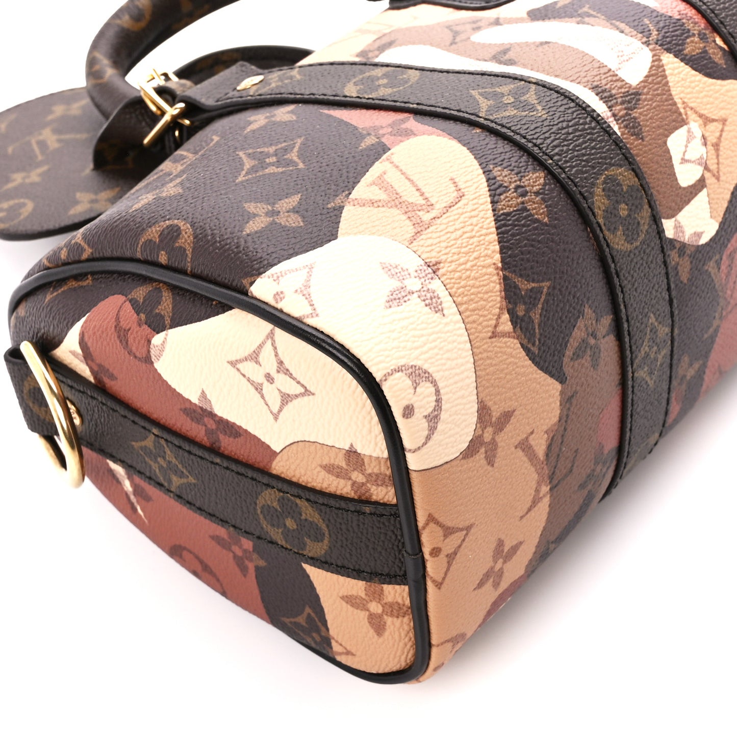 Monogram Portrait Keepall Bandouliere 25 Brown