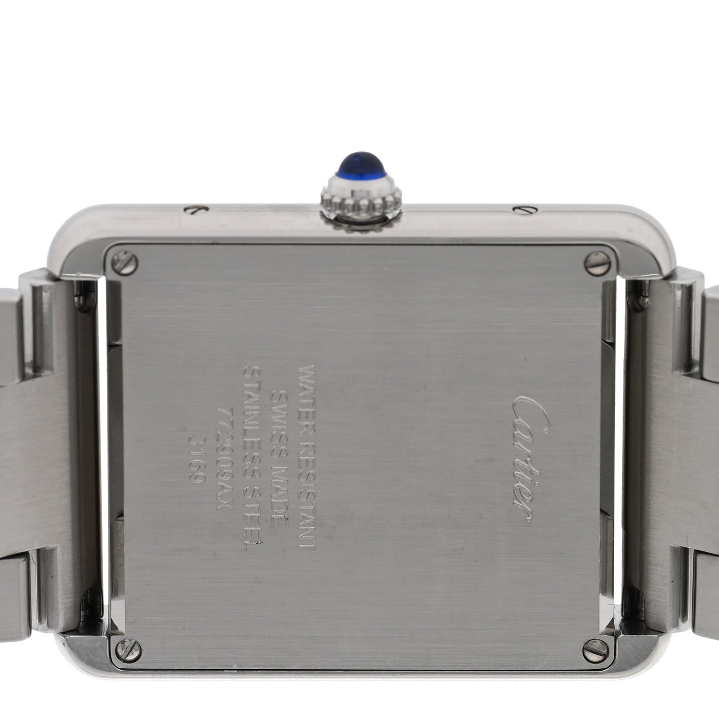 Stainless Steel 27mm Tank Solo Quartz Watch
