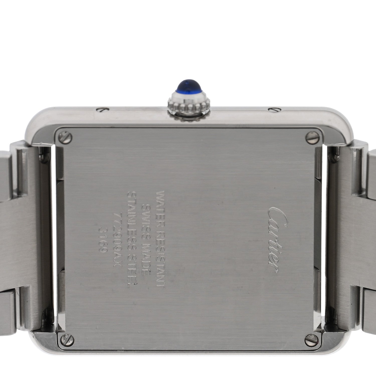 Cartier Stainless Steel 27mm Tank Solo Quartz Watch 4 of 5