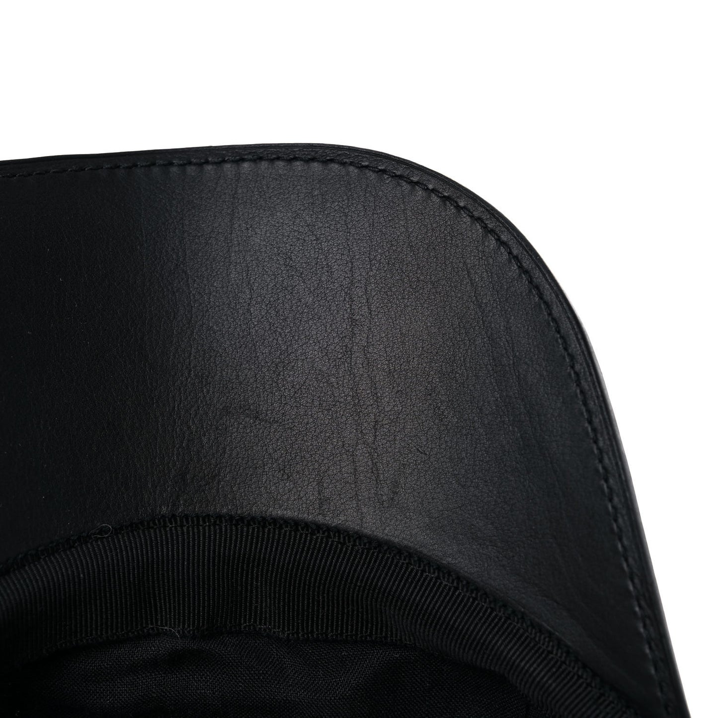 Calfskin Nevada Cap 58 Black