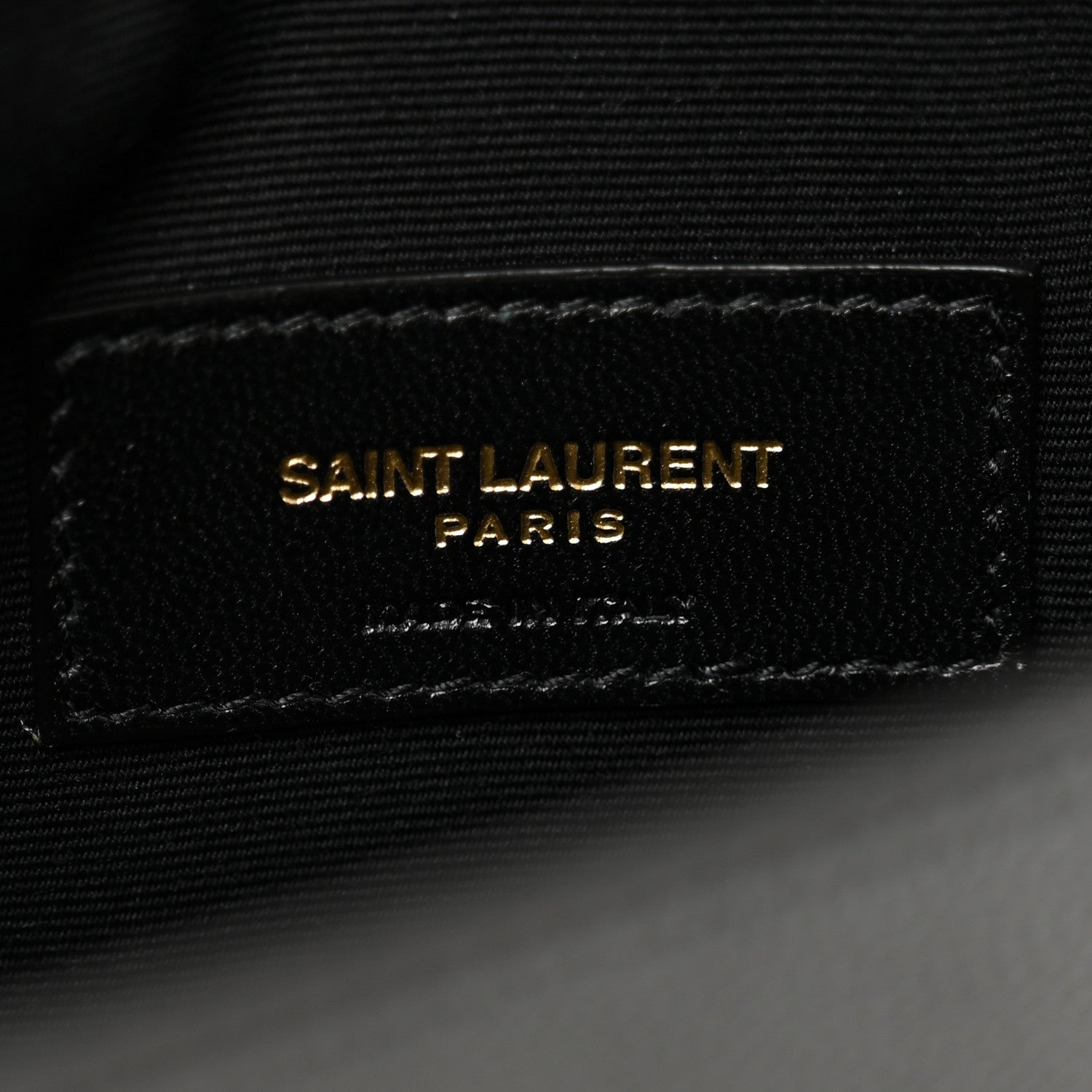 Saint Laurent Grain De Poudre Uptown Pouch Black 6 of 8