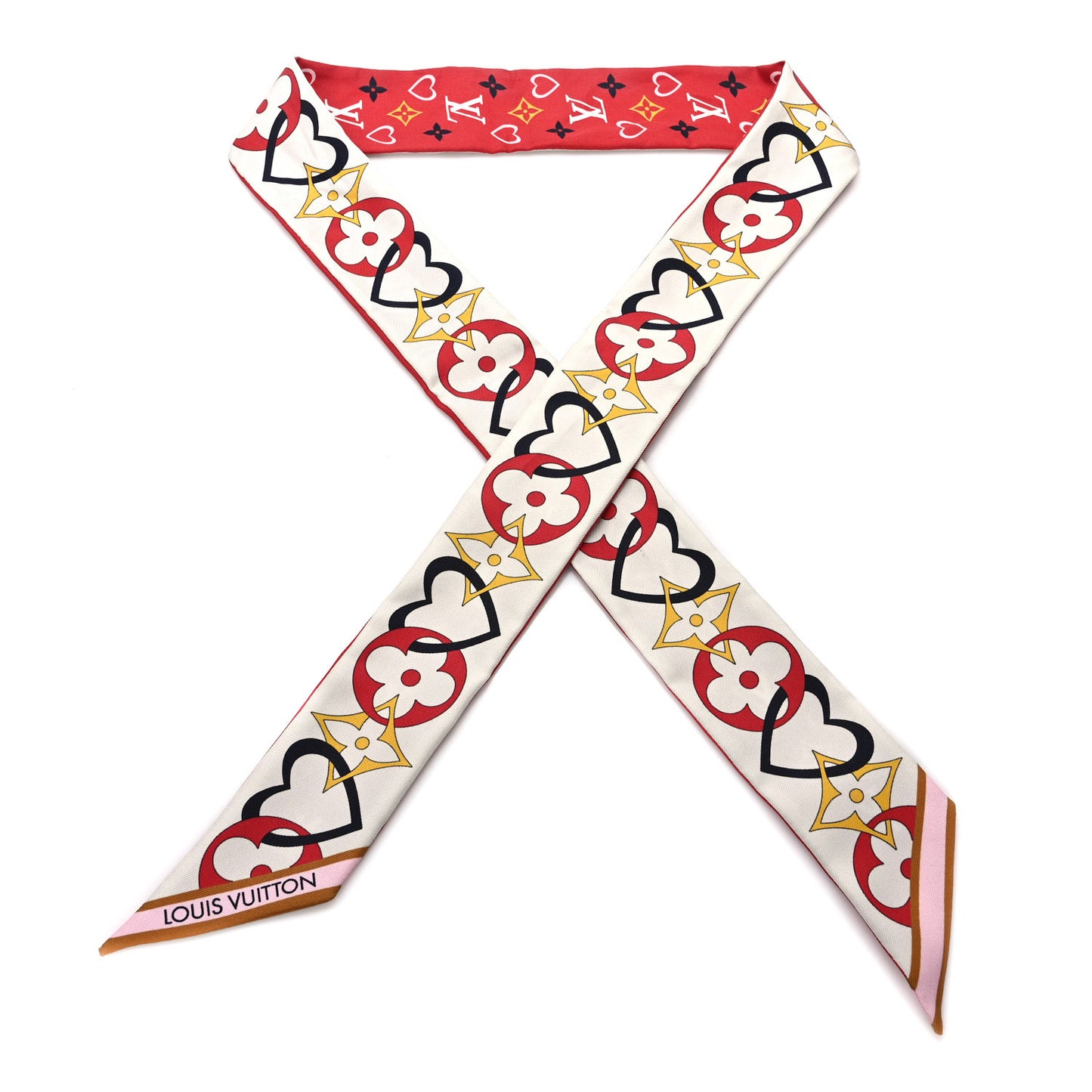 Silk My True LV BB Bandeau Red