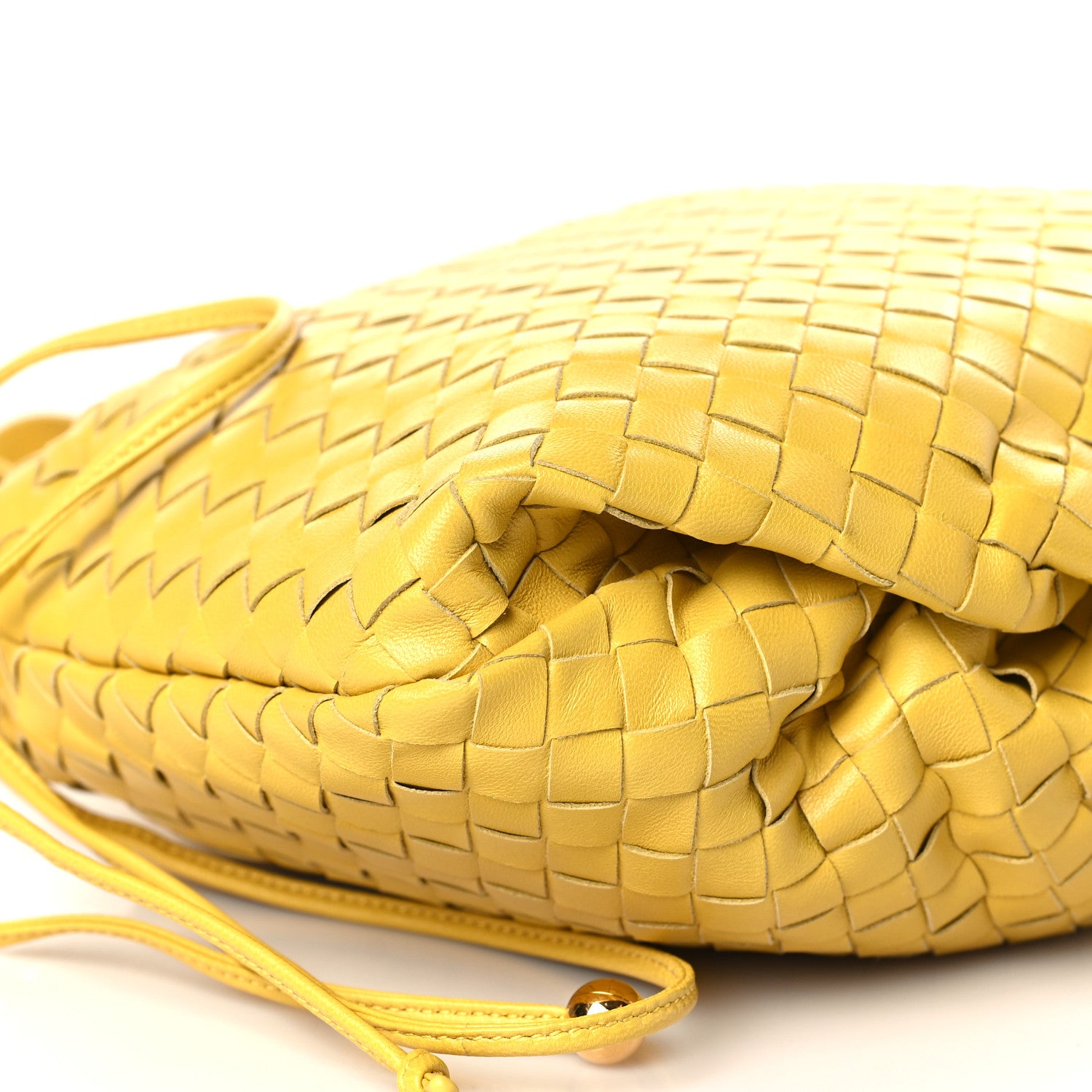 Bottega Veneta Nappa Intrecciato Small Bulb Buttercup 8 of 9