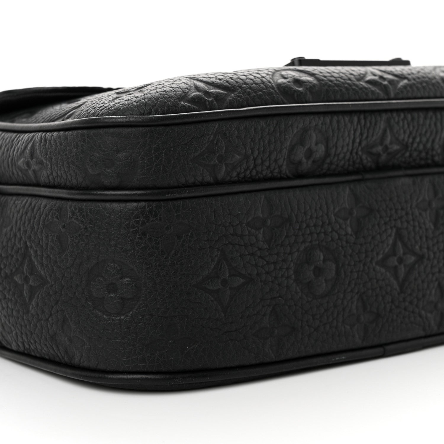Louis Vuitton Taurillon Monogram S Lock Messenger Black 8 of 10