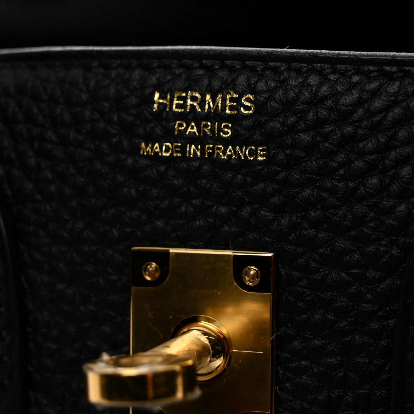 Togo Birkin 25 Black