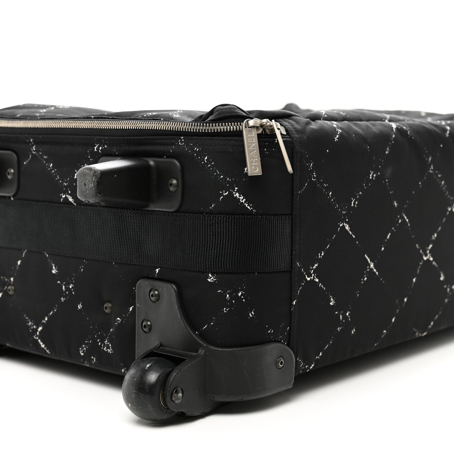 Nylon Travel Travel Trolley Black