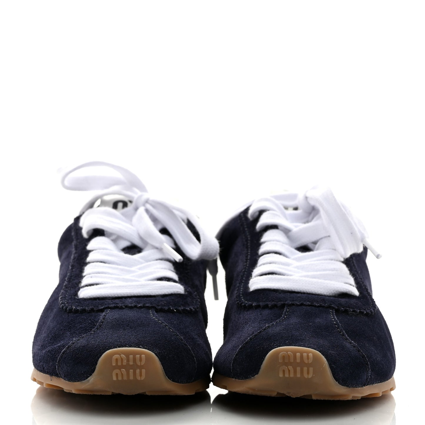 Camoscio Womens Plume Sneakers 39 Bleu