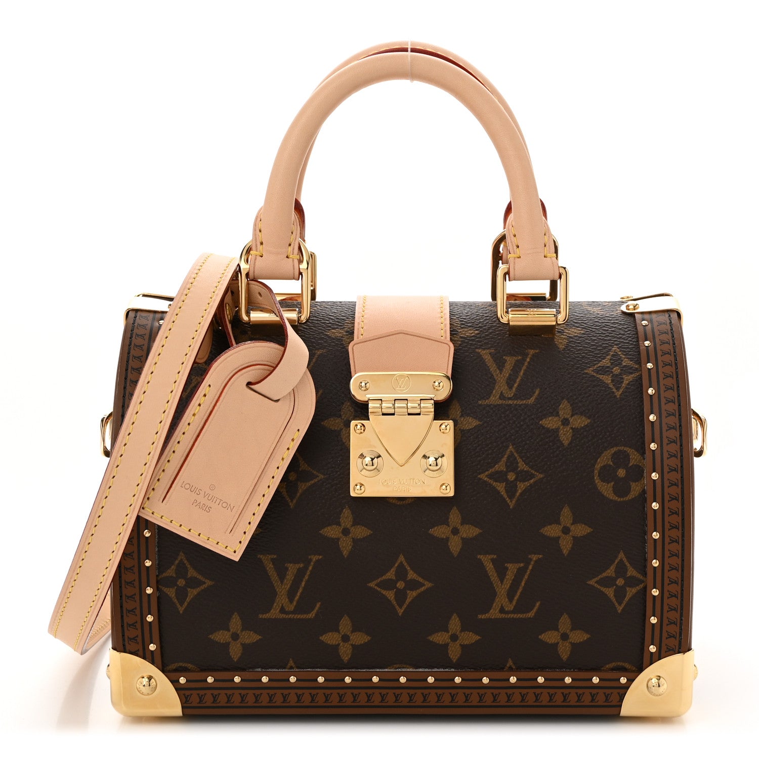 Louis Vuitton Monogram Speedy Trunk 20 1 of 9