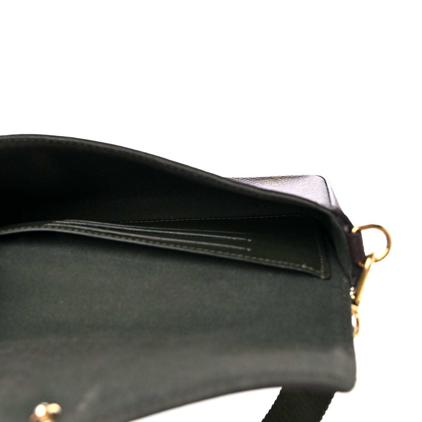 Monogram Felicie Strap & Go Kaki