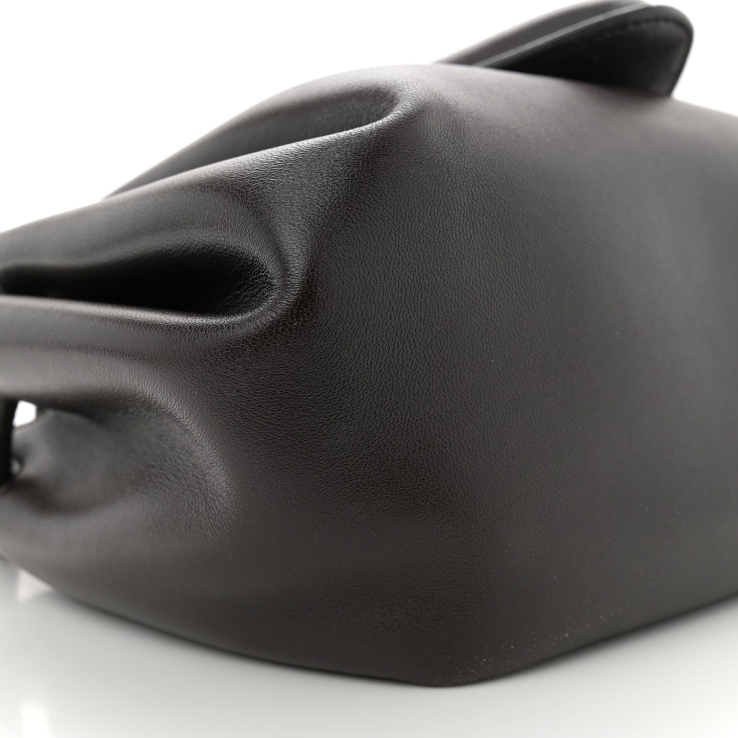 Lambskin Small Beak Triangle Flap Shoulder Bag Fondant