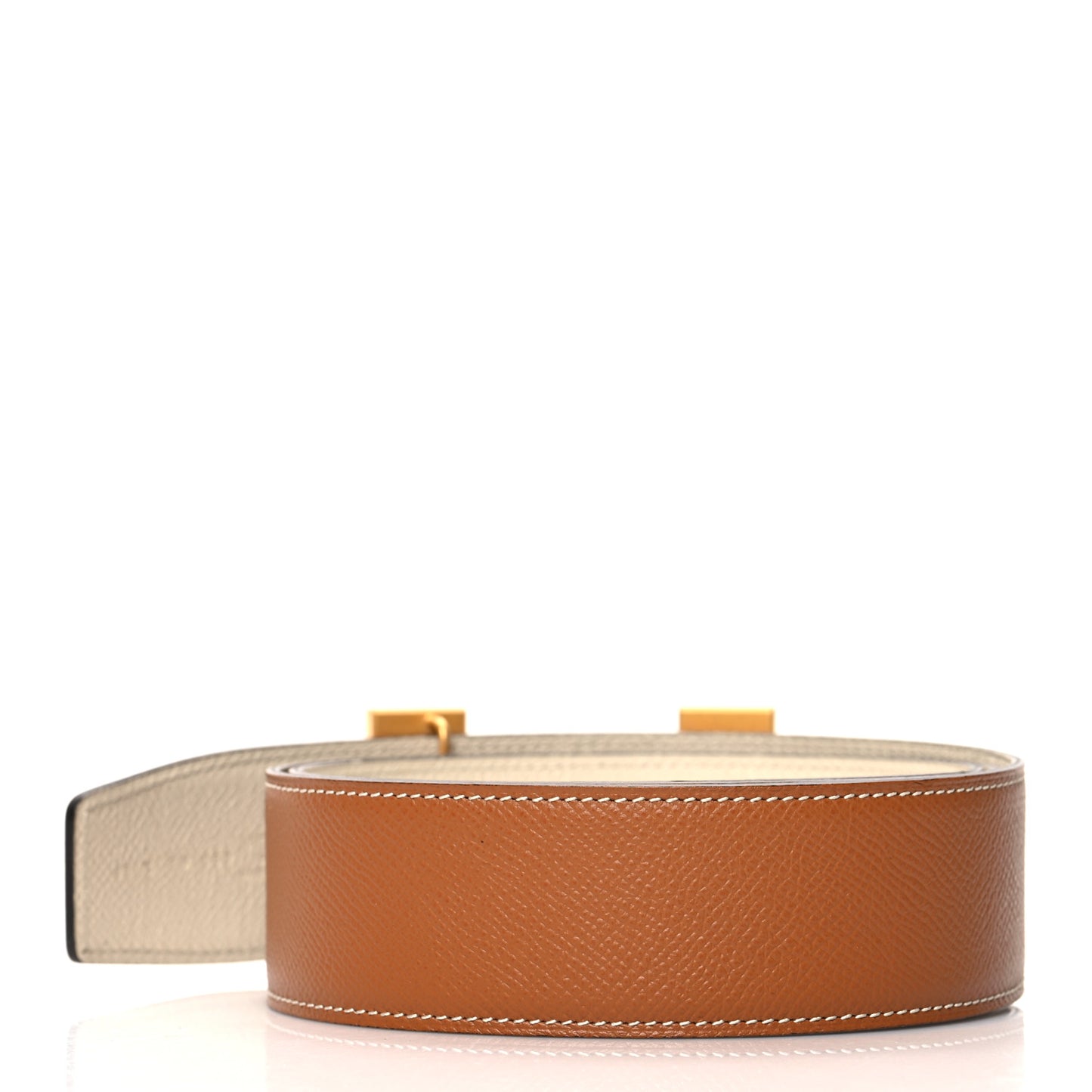 Epsom 24mm Constance Belt 95 Gold Craie