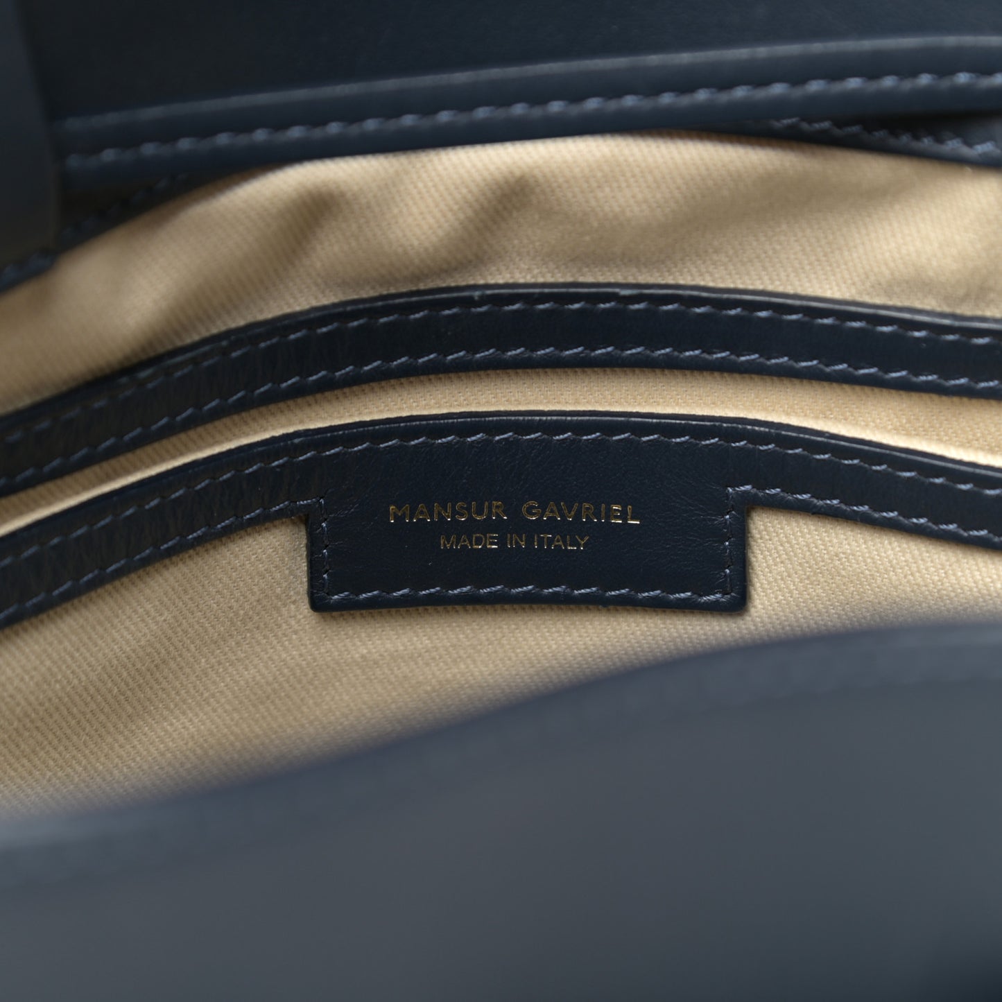 Calfskin Lady Bag Blu