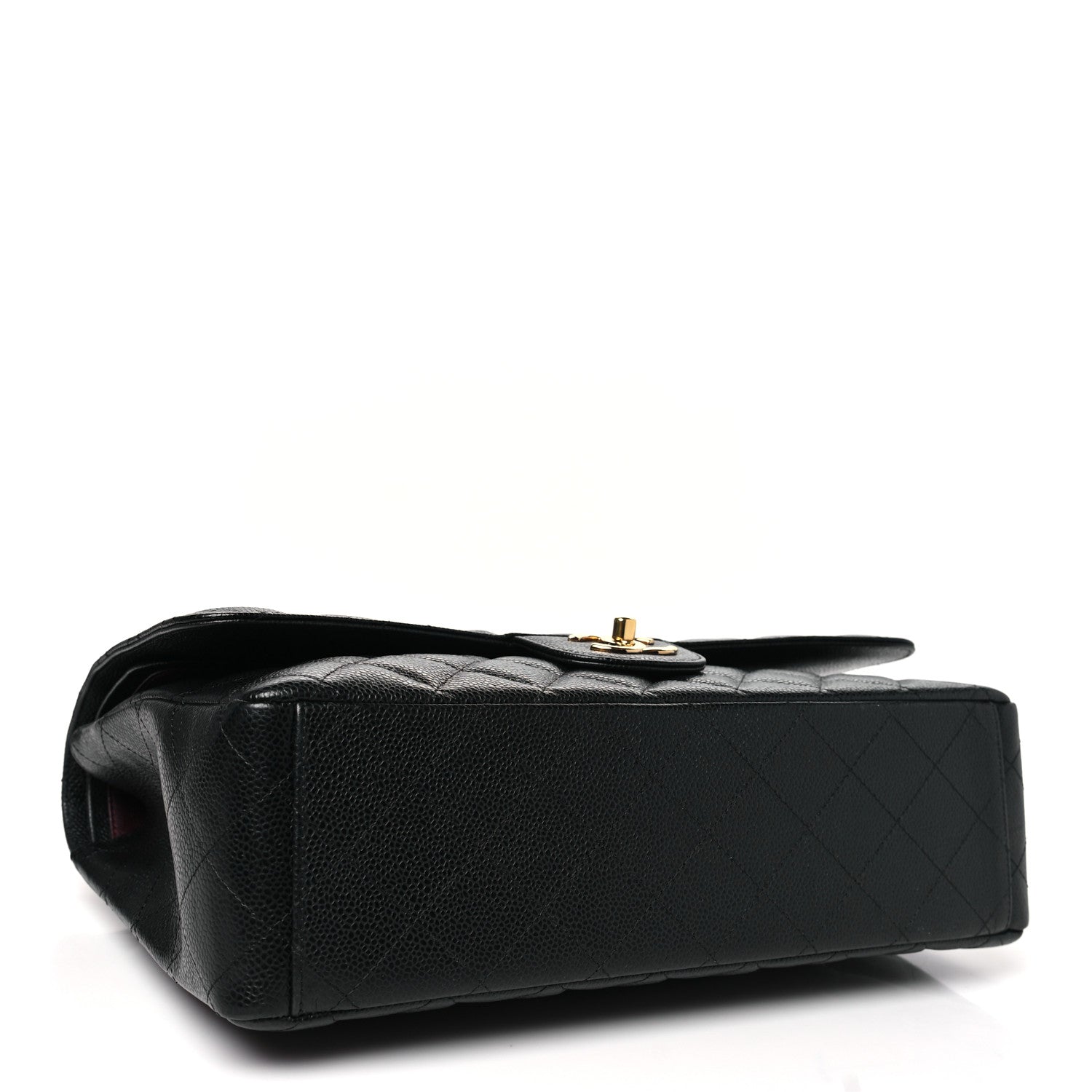 Chanel Caviar Quilted Maxi Double Flap Black 4 of 10