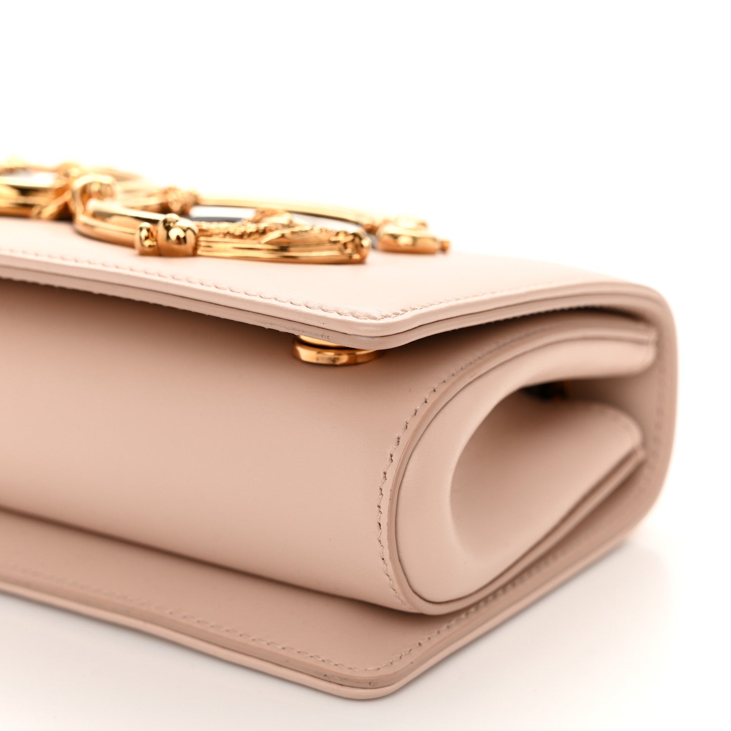 Dolce & Gabbana Nappa DG Girls Phone Shoulder Bag Cipria 9 of 10