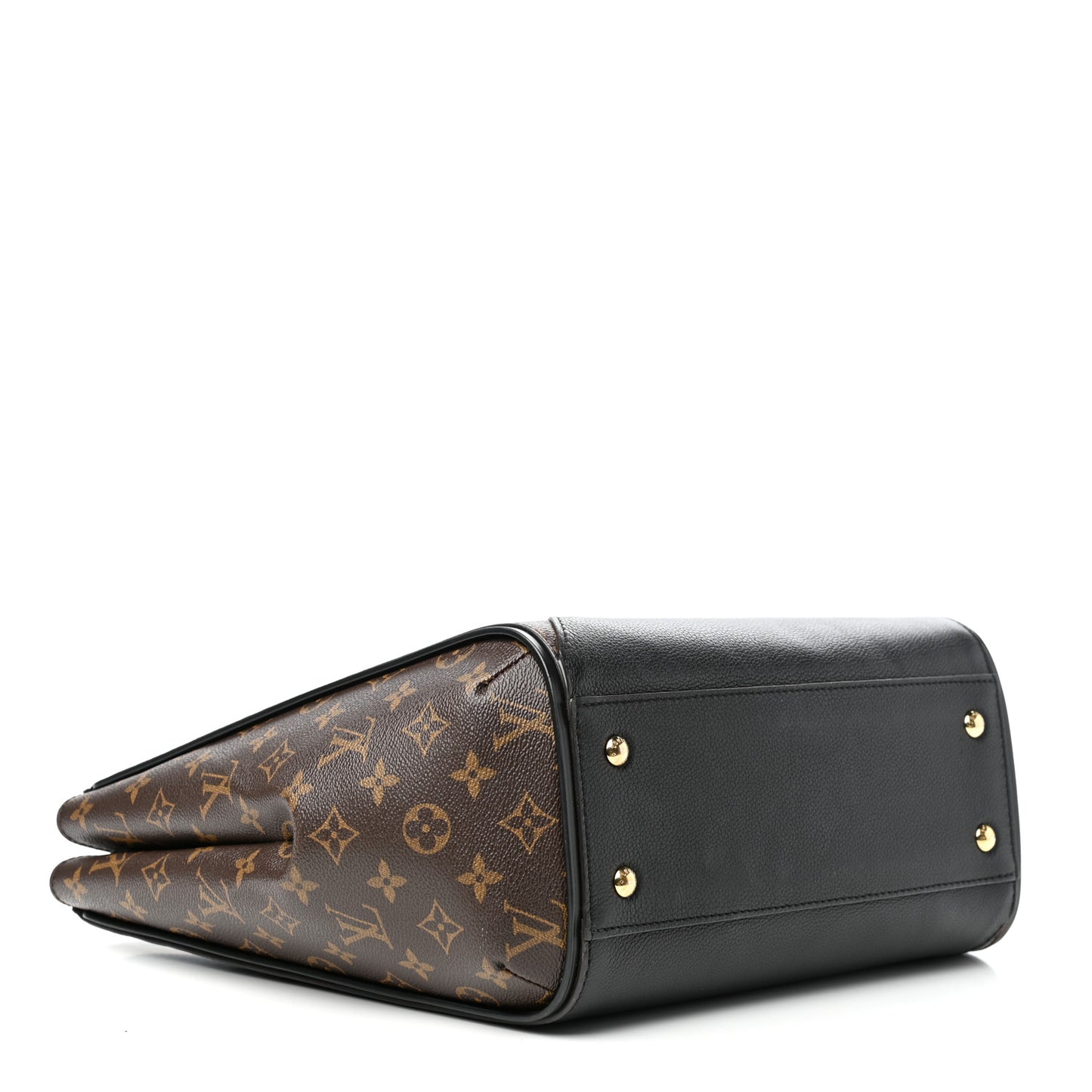 Calfskin Monogram Kimono Tote Black