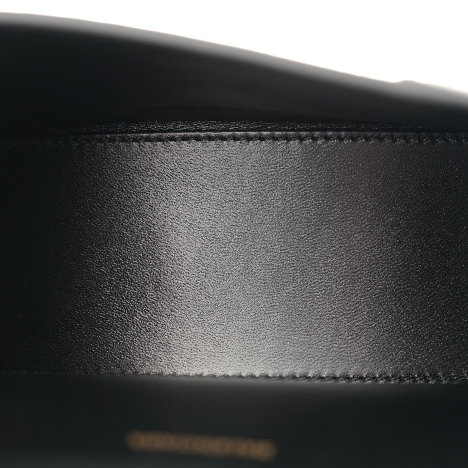 Balenciaga Shiny Box Calfskin Hourglass Top Handle Bag XS Black 5 of 11