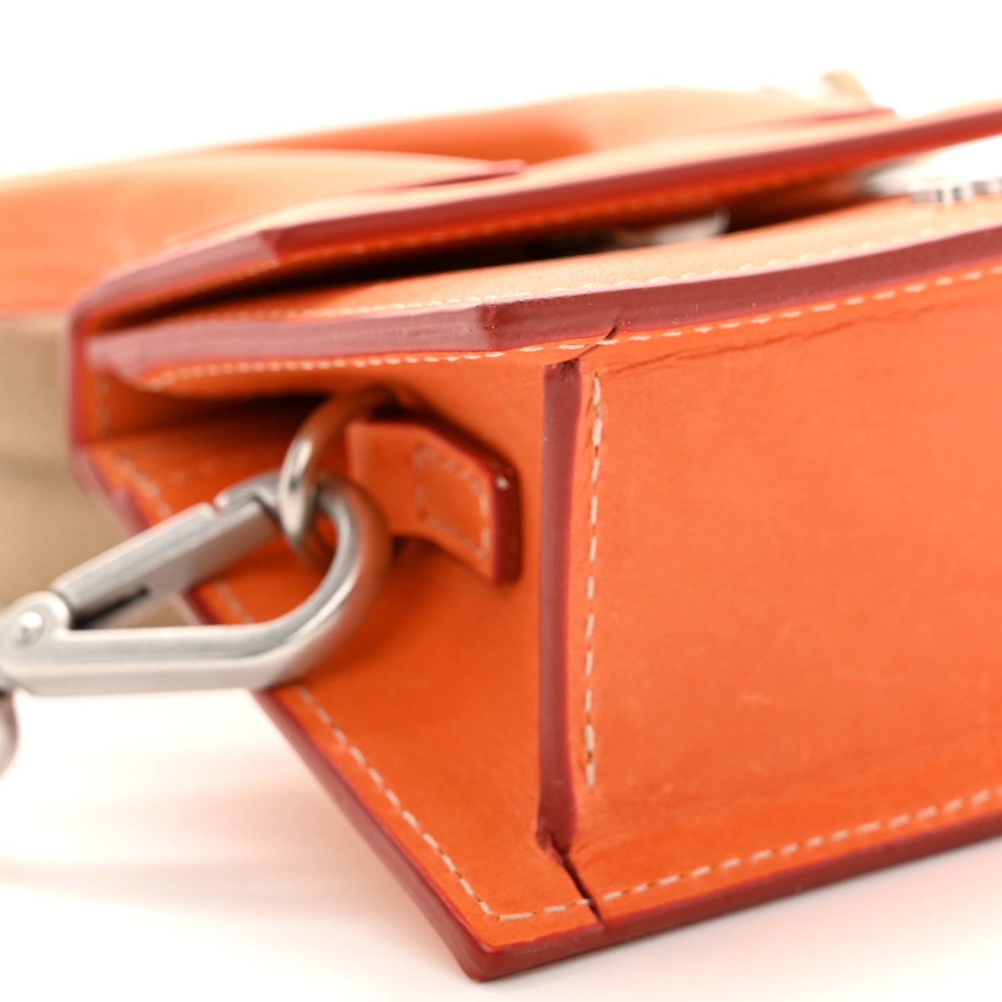 Smooth Calfskin Le Chiquito Homme Orange