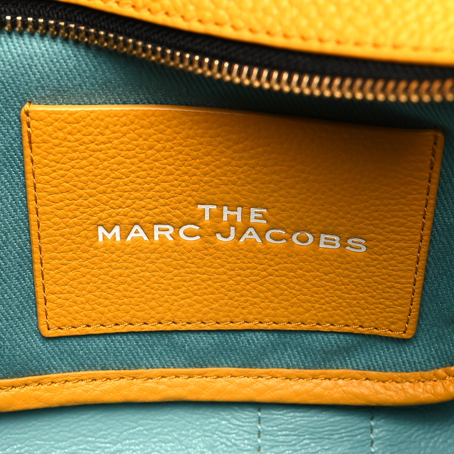 Grained Calfskin Small The Tote Bag Artisan Gold